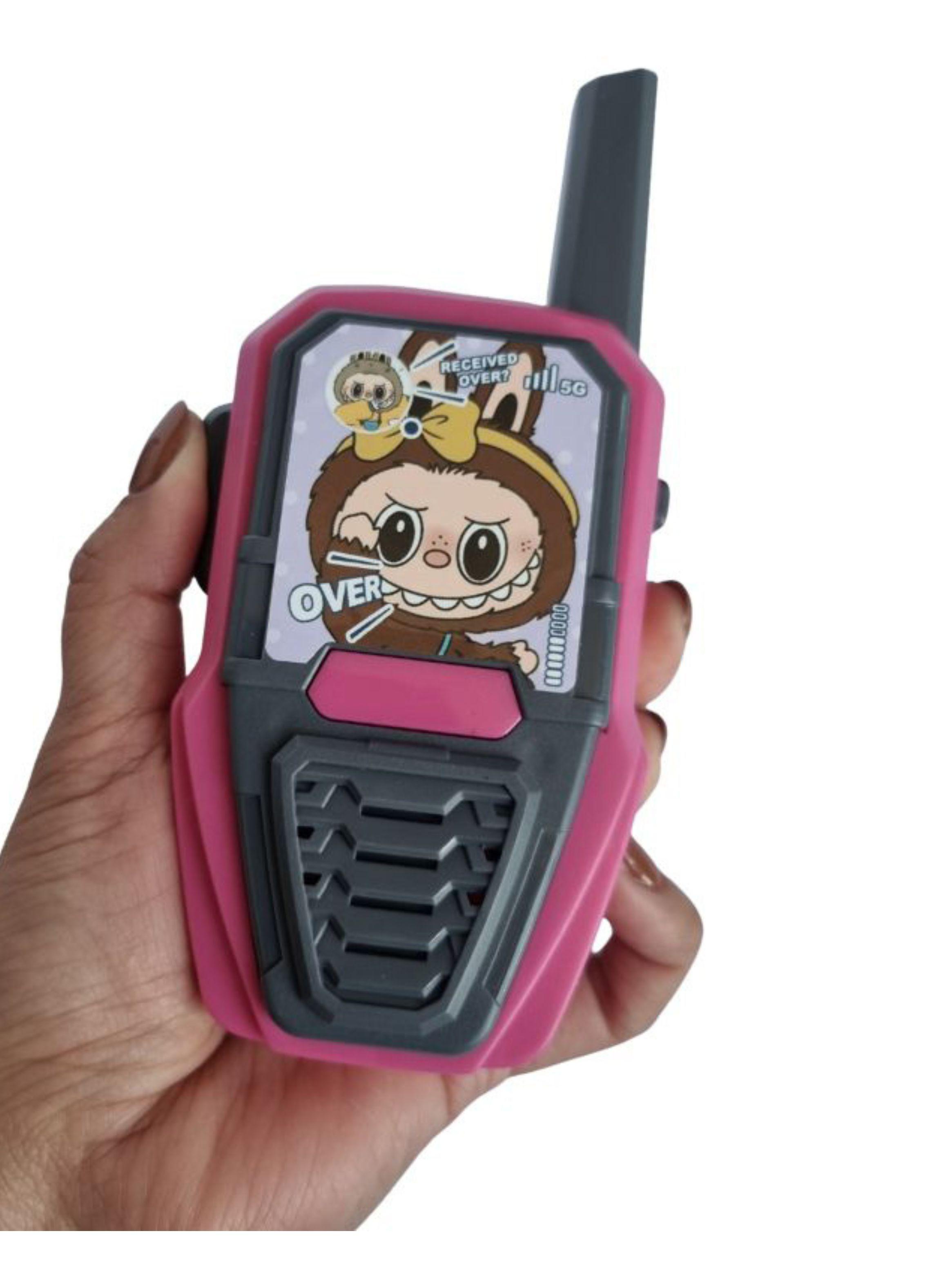 2 Radio Transmisor Walkie Talkie Para Niños Juguete Infantil-3