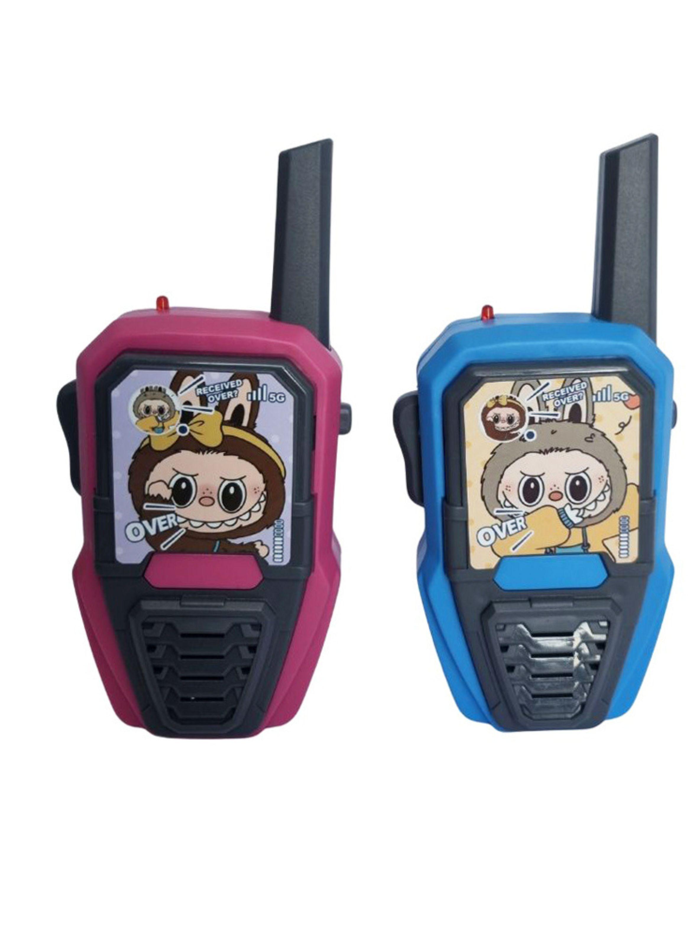 2 Radio Transmisor Walkie Talkie Para Niños Juguete Infantil-4