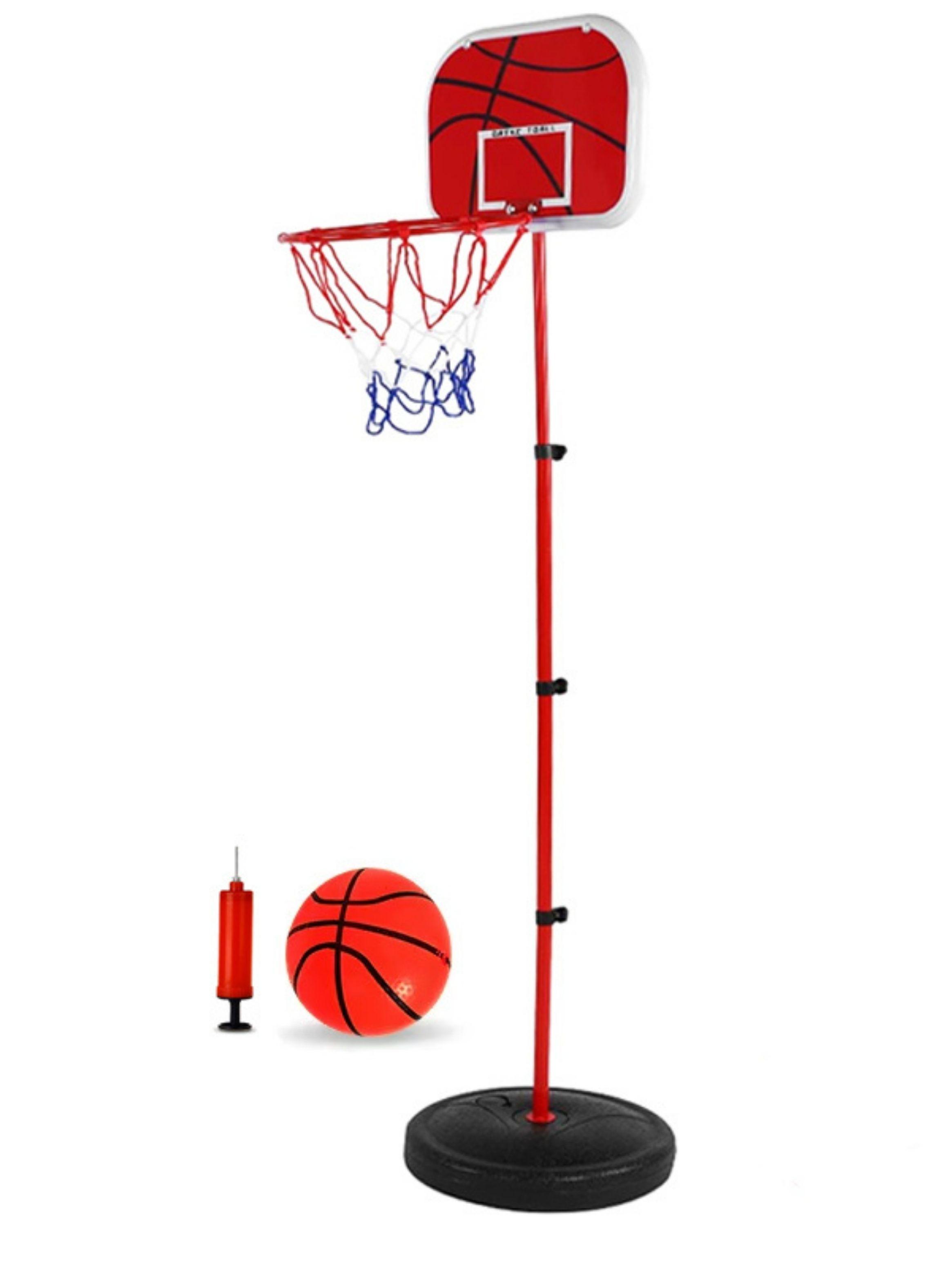 Aro De Basquet Baloncesto Portátil Para Niño Ajustable-0