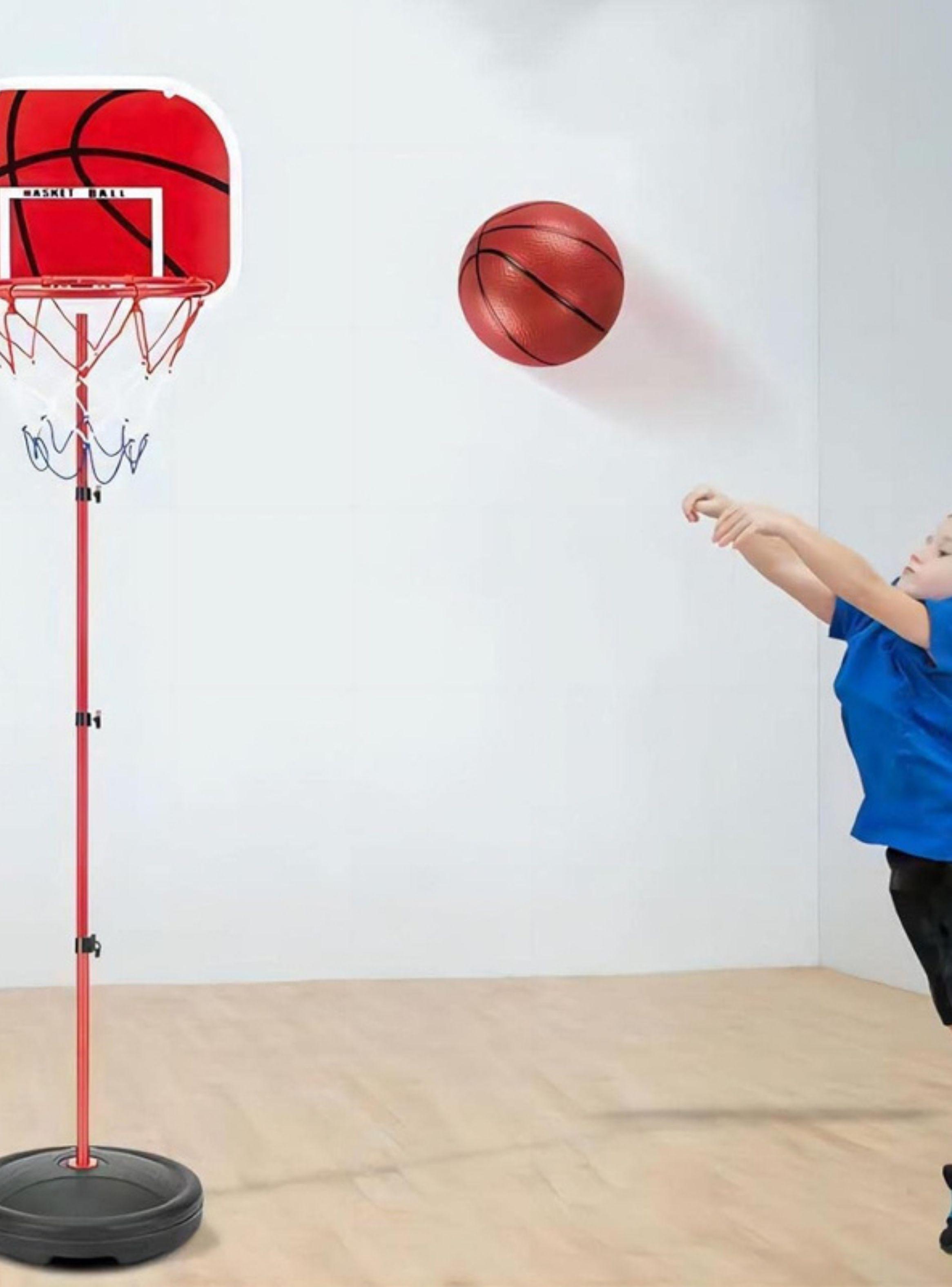 Aro De Basquet Baloncesto Portátil Para Niño Ajustable-1