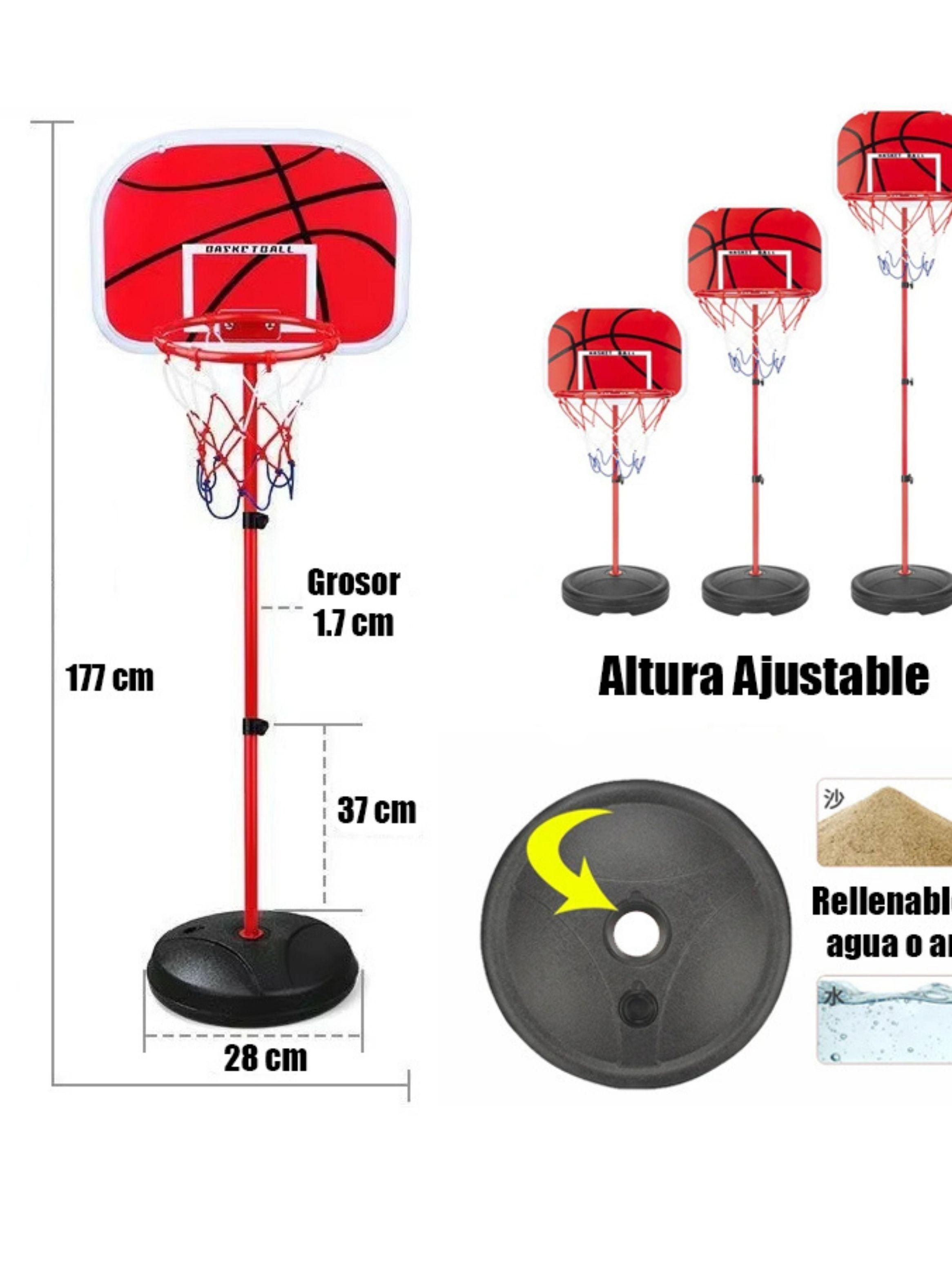 Aro De Basquet Baloncesto Portátil Para Niño Ajustable-4