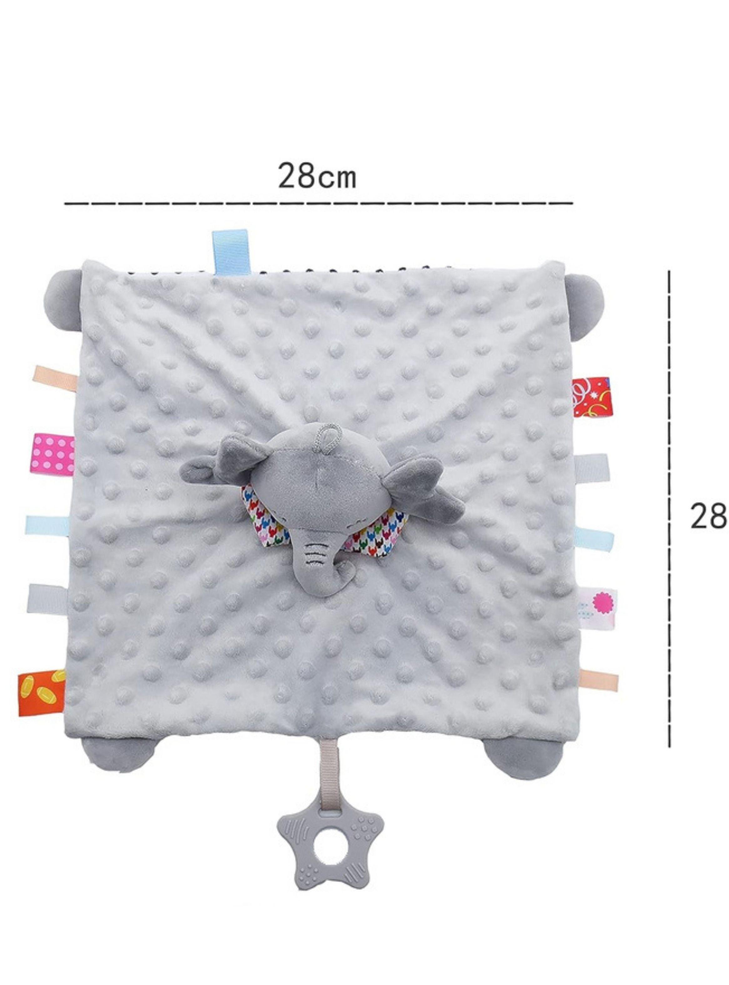 Manta Calmante De Apego Bebe Tuto Amigo Juguete Con Mordedor-2