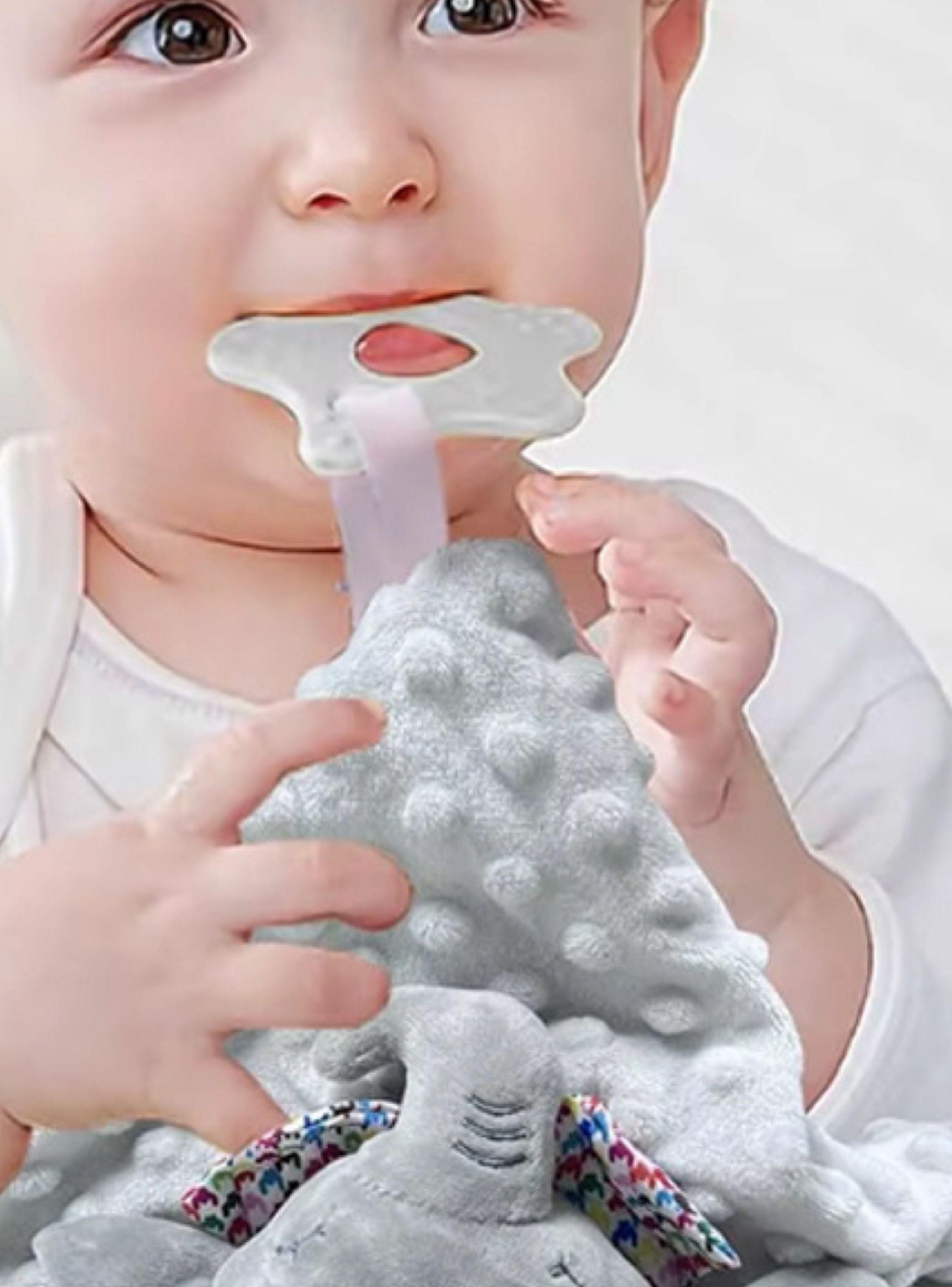 Manta Calmante De Apego Bebe Tuto Amigo Juguete Con Mordedor-4