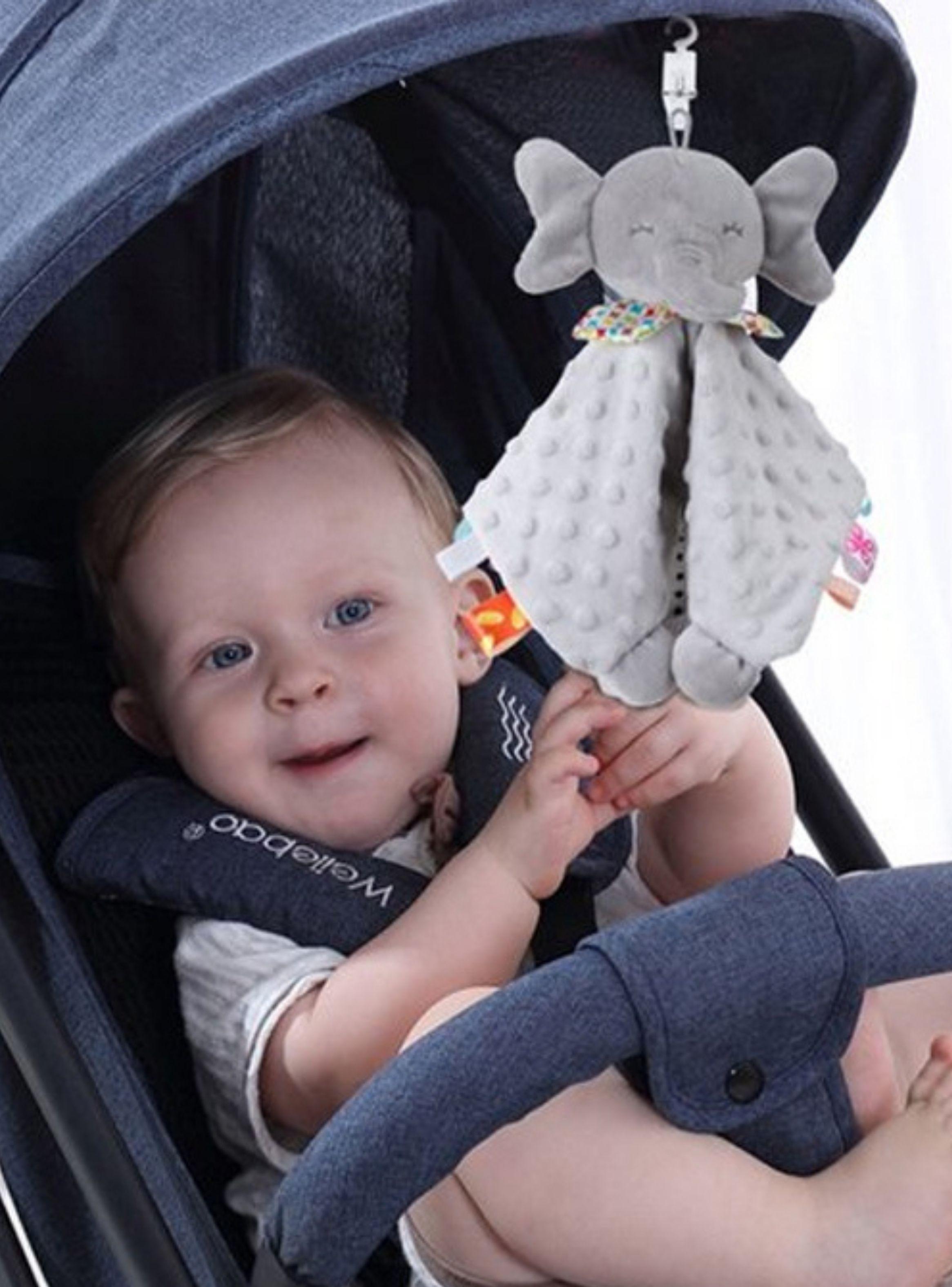 Manta Calmante De Apego Bebe Tuto Amigo Juguete Con Mordedor-5