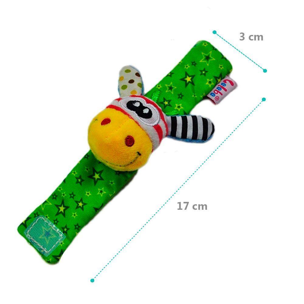 Sonajero Para Bebe Pulsera Estimulación Temprana Cascabel-2