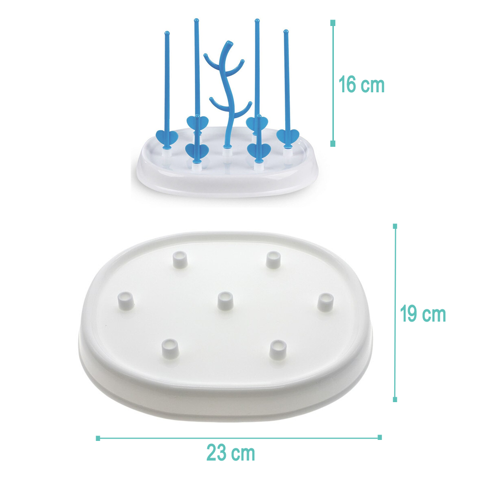 Escurridor De Mamaderas Secador Biberón Accesorio Plegable-3