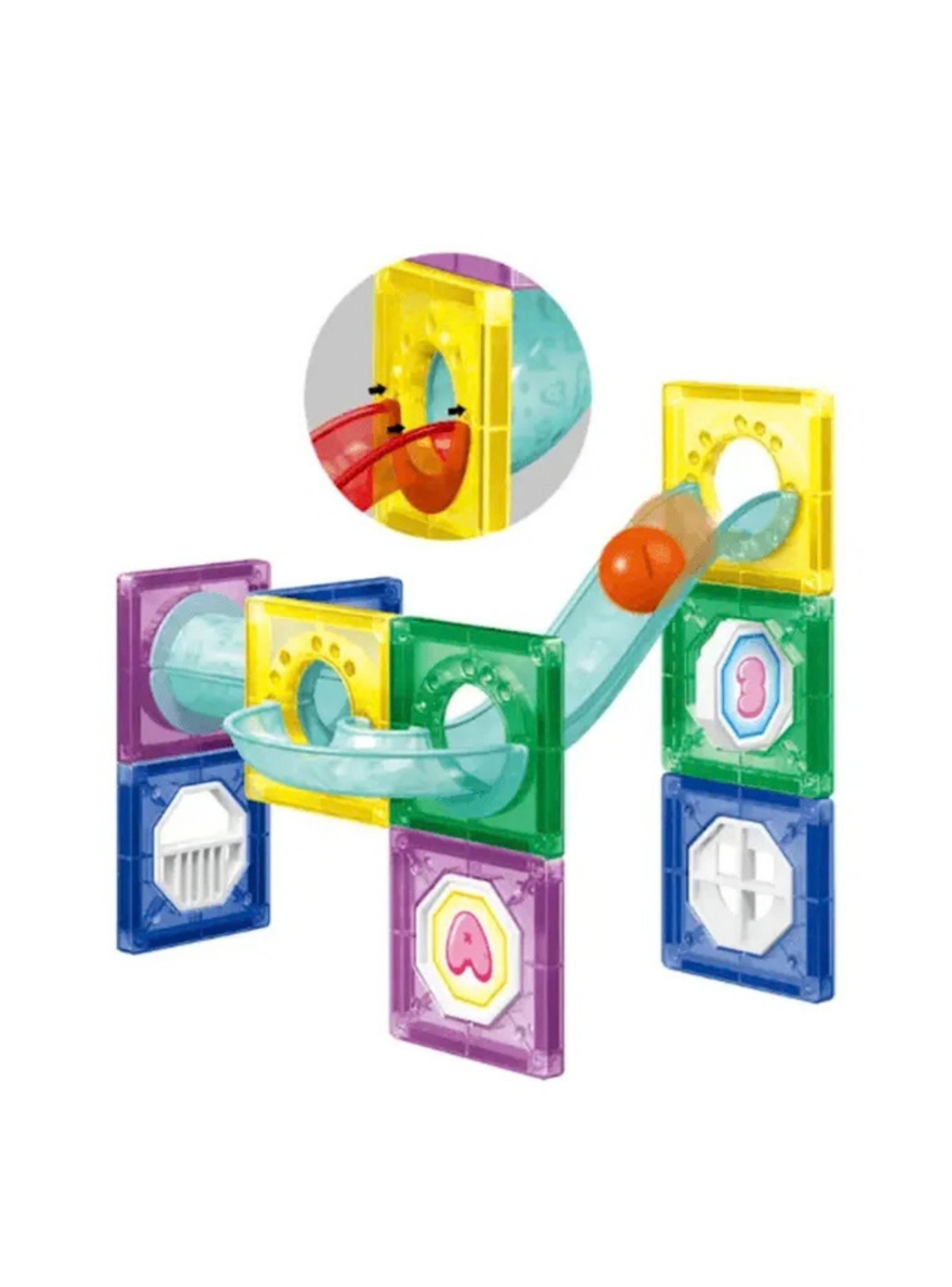 Set Bloques Magneticos Construccion Juego Armable Iman 40pz-1