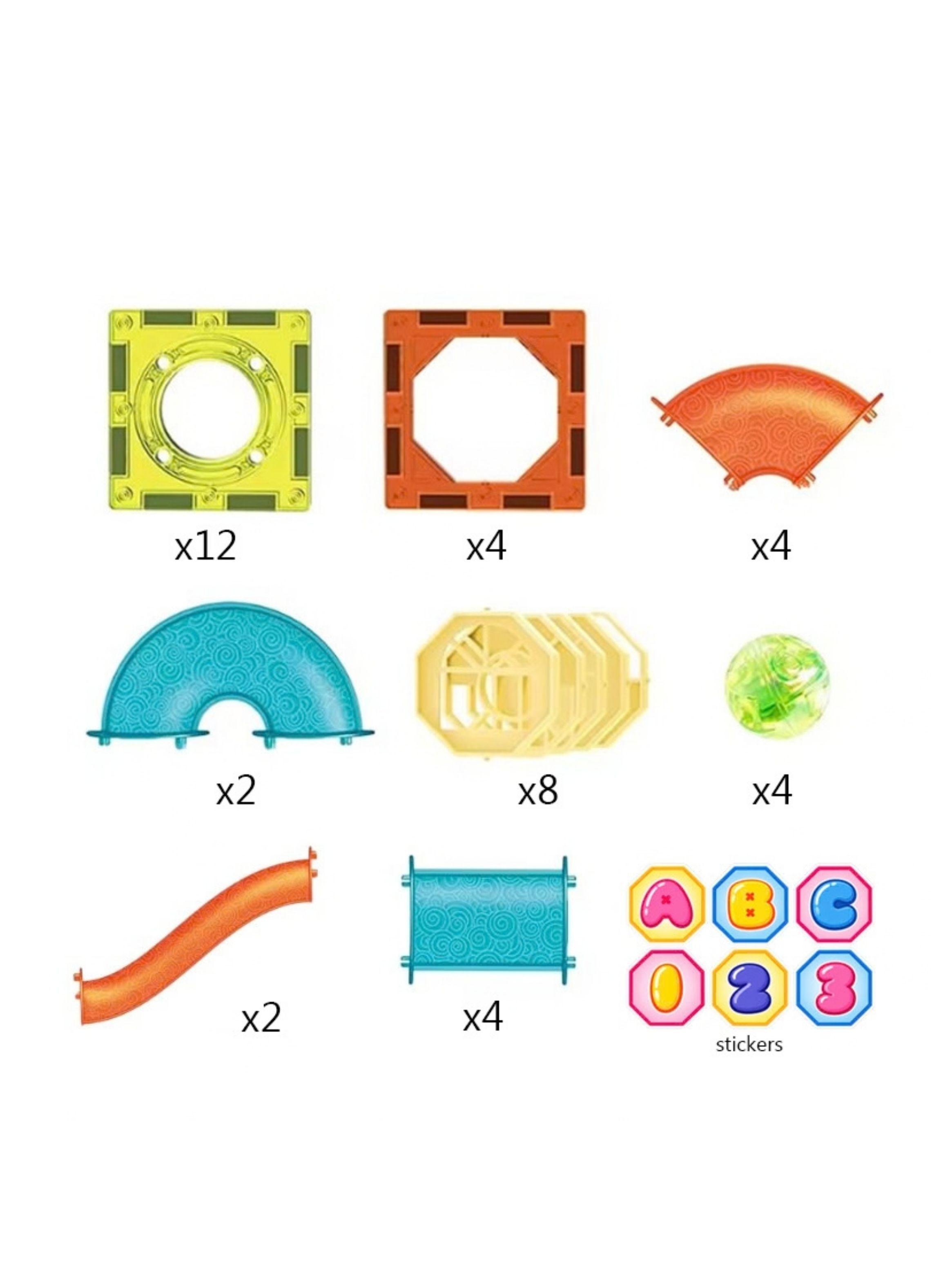 Set Bloques Magneticos Construccion Juego Armable Iman 40pz-2