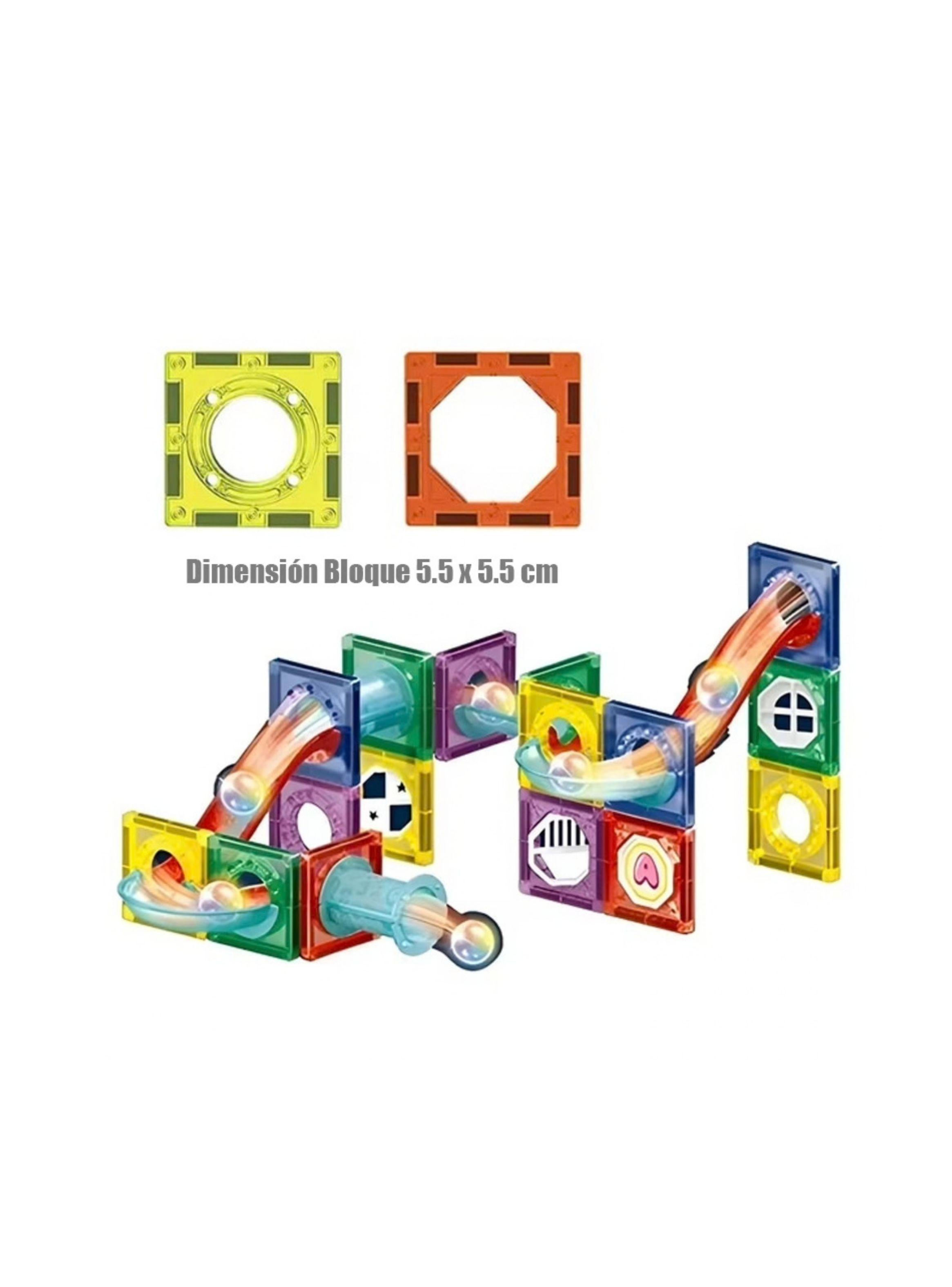 Set Bloques Magneticos Construccion Juego Armable Iman 40pz-3