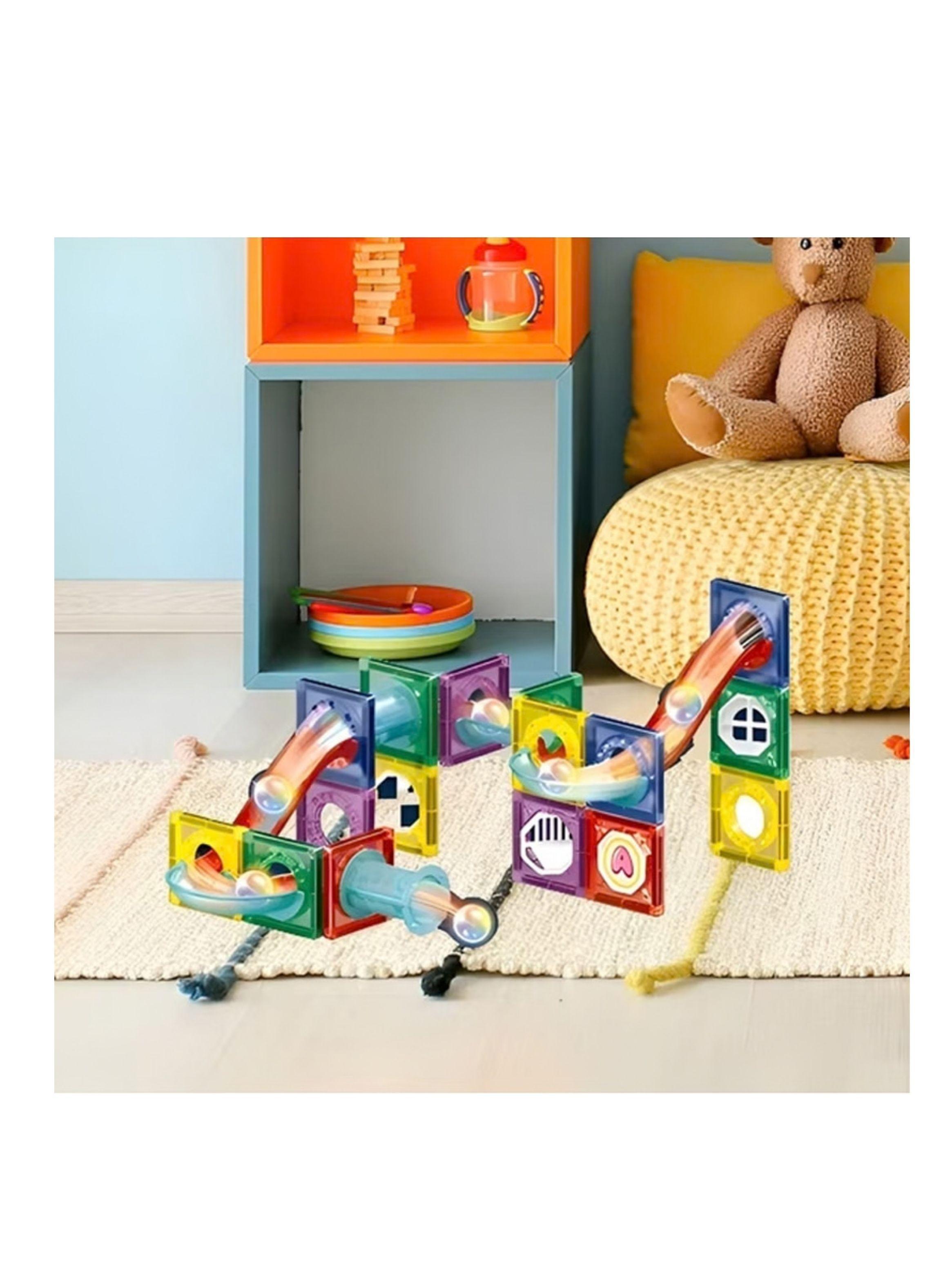 Set Bloques Magneticos Construccion Juego Armable Iman 40pz-5