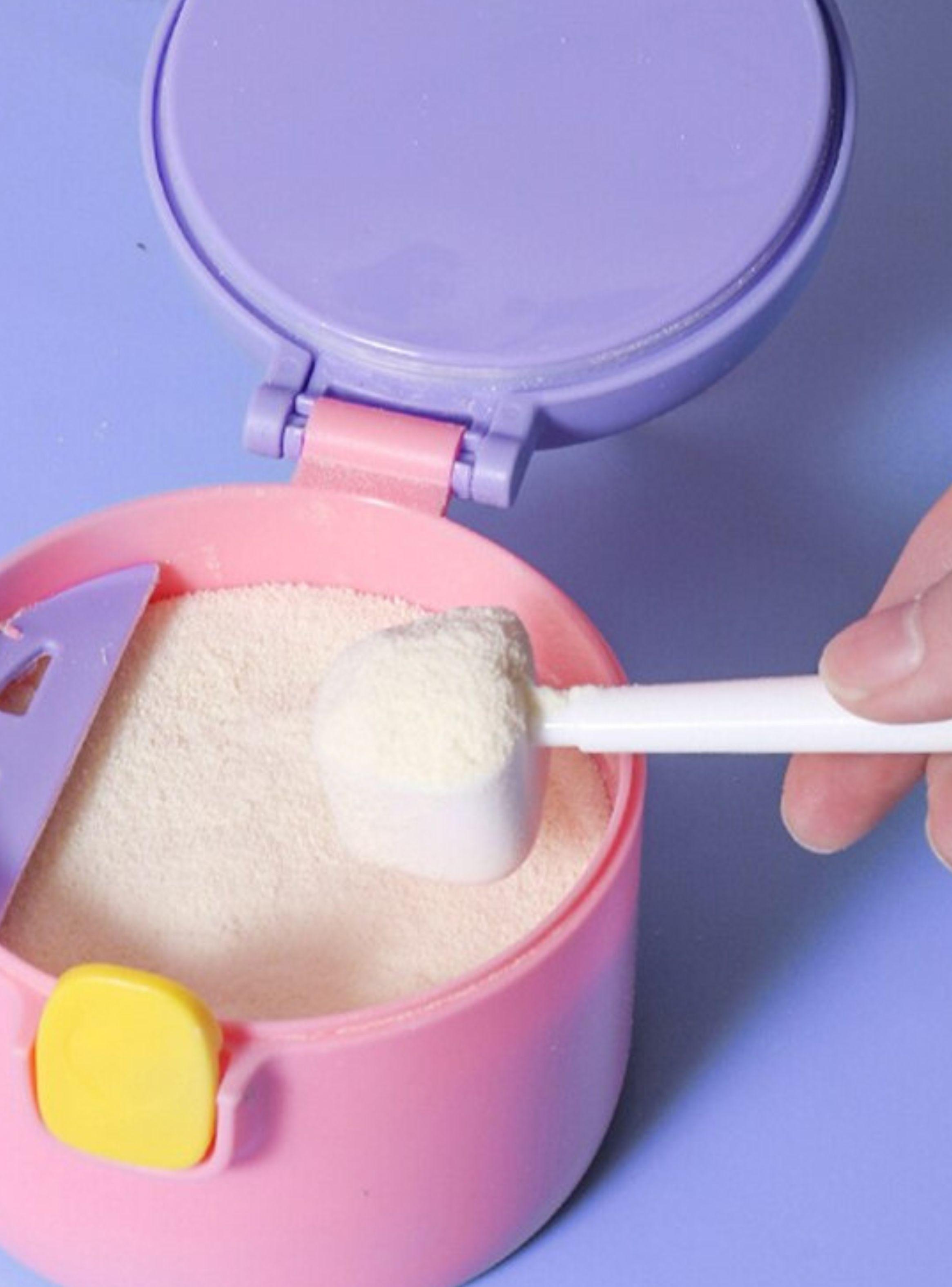 Dosificador De Leche En Polvo Contenedor Envase Dispensador Bebe-5