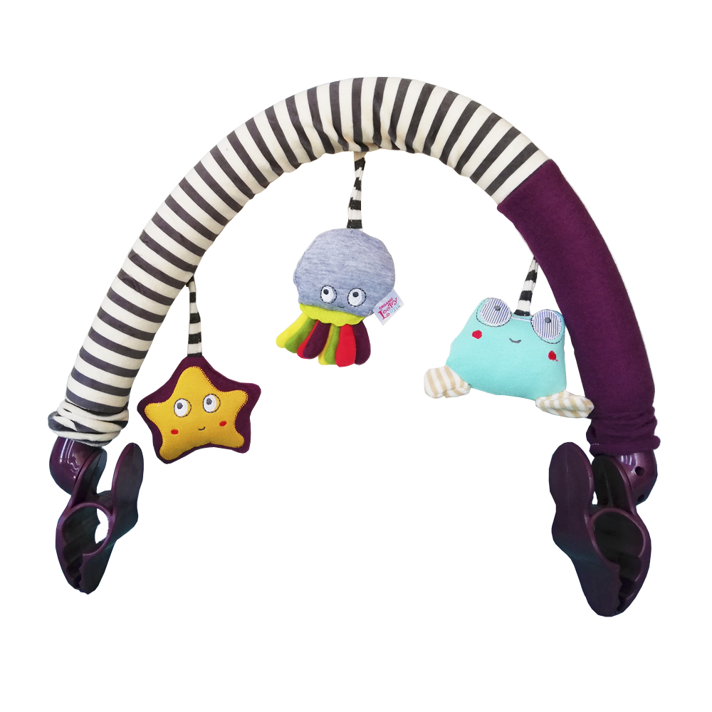 Arco Movil De Cochecito Cuna Juguete Colgante De Viaje Bebe-0