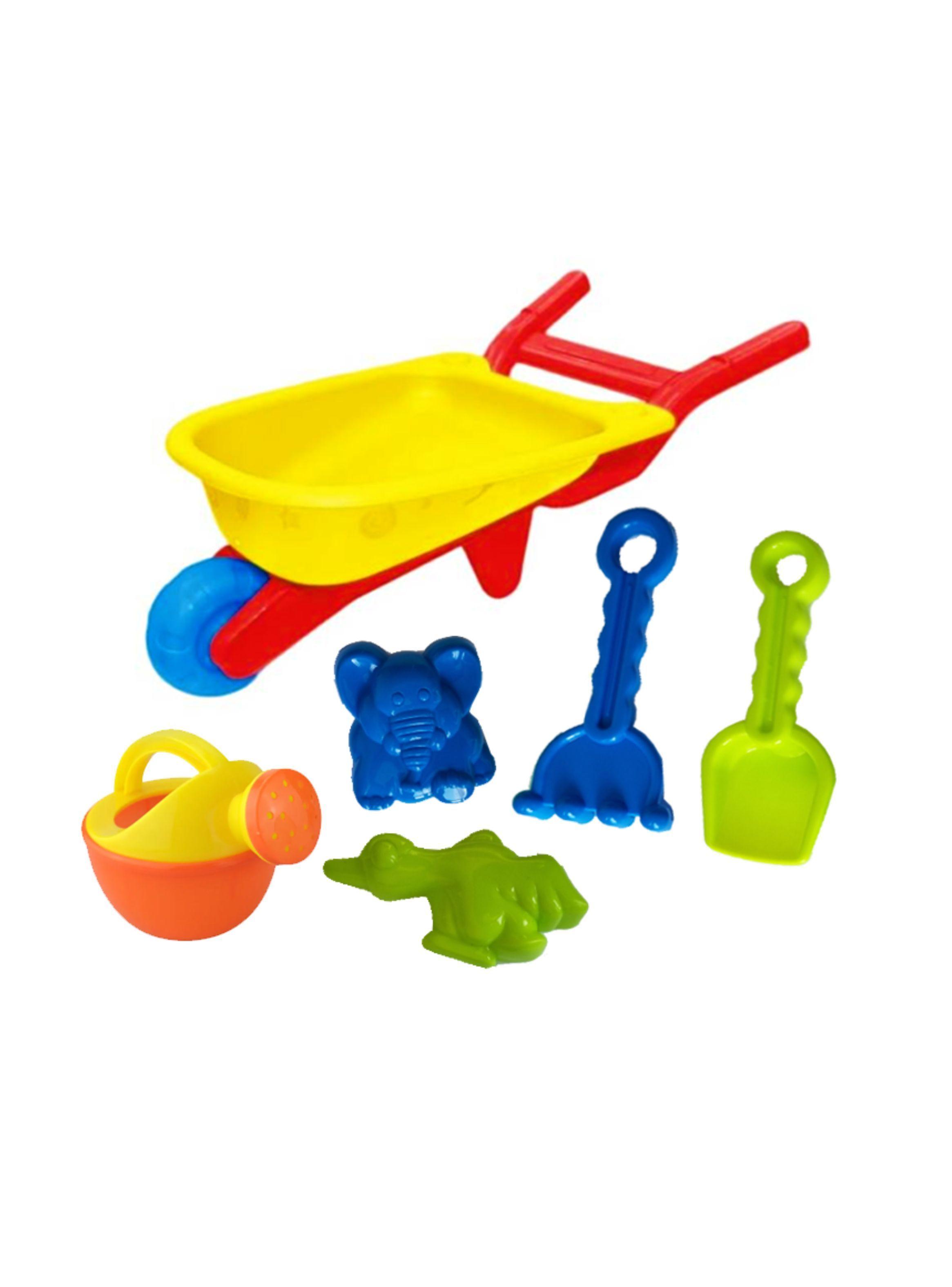 Set De Playa Juguete Arena Niños Bebe+moldes+palas+regador-0