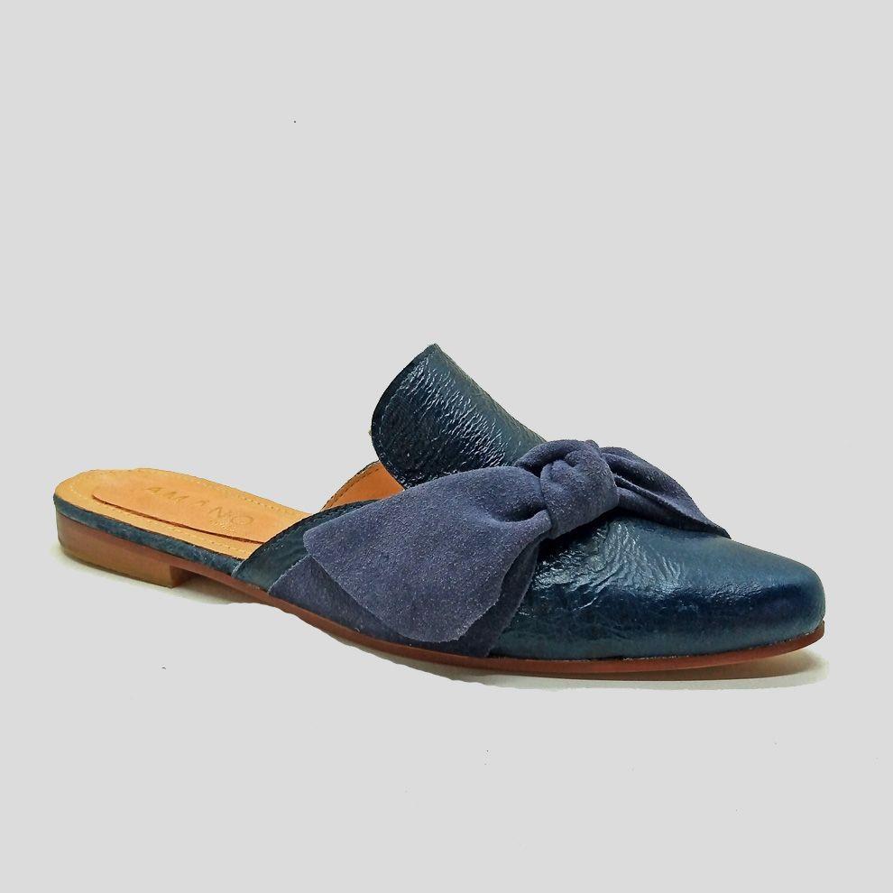 BABUCHA VALERIA AZUL AMANO SHOES-0