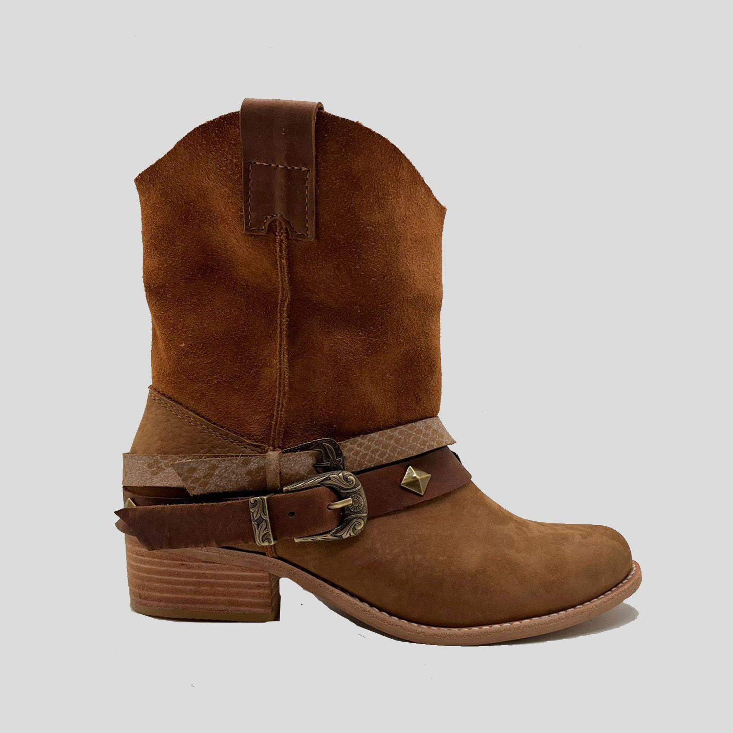 BOTA ARIZONA CUERO CAMEL AMANO SHOES-2