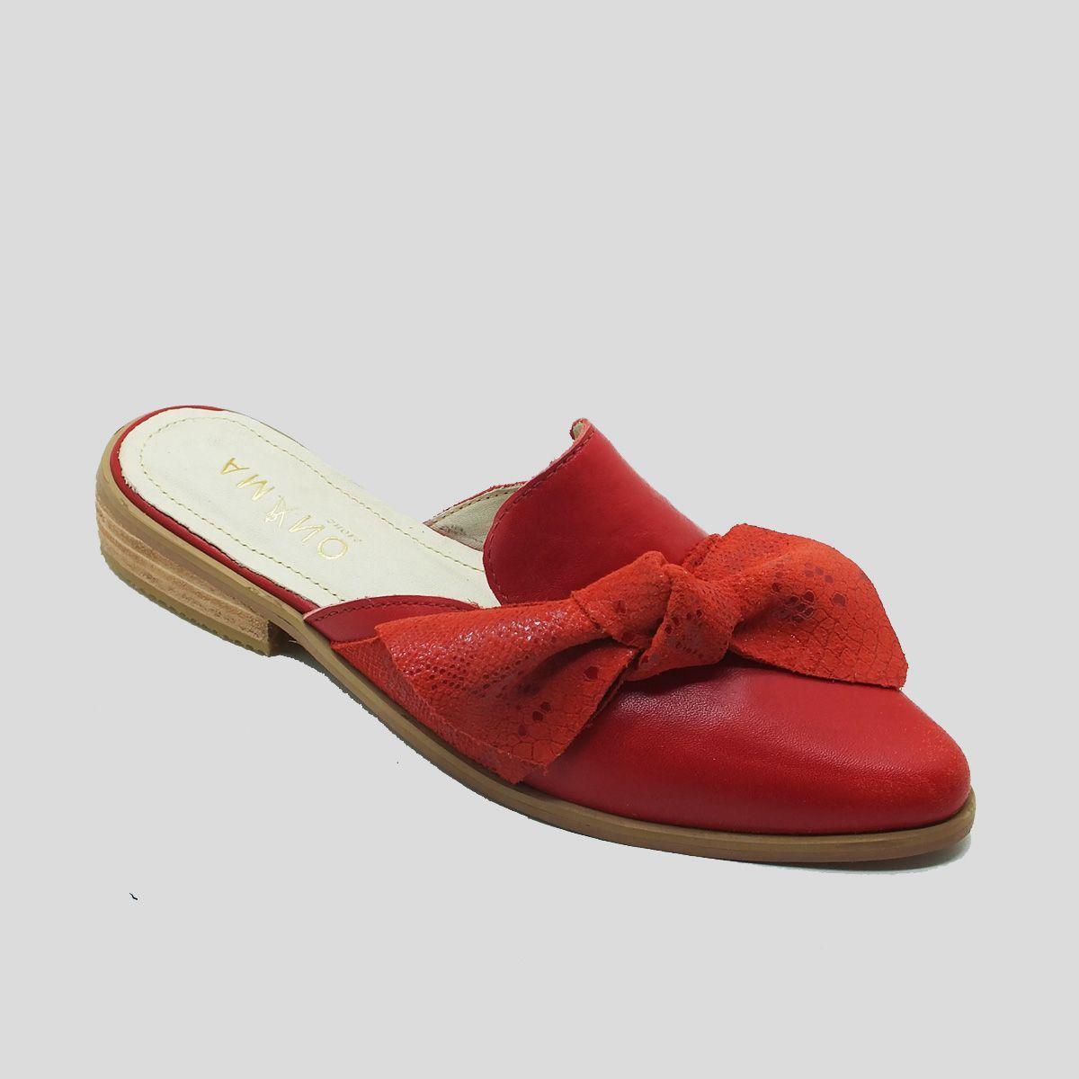 BABUCHA VALERIA ROJO AMANO SHOES-0