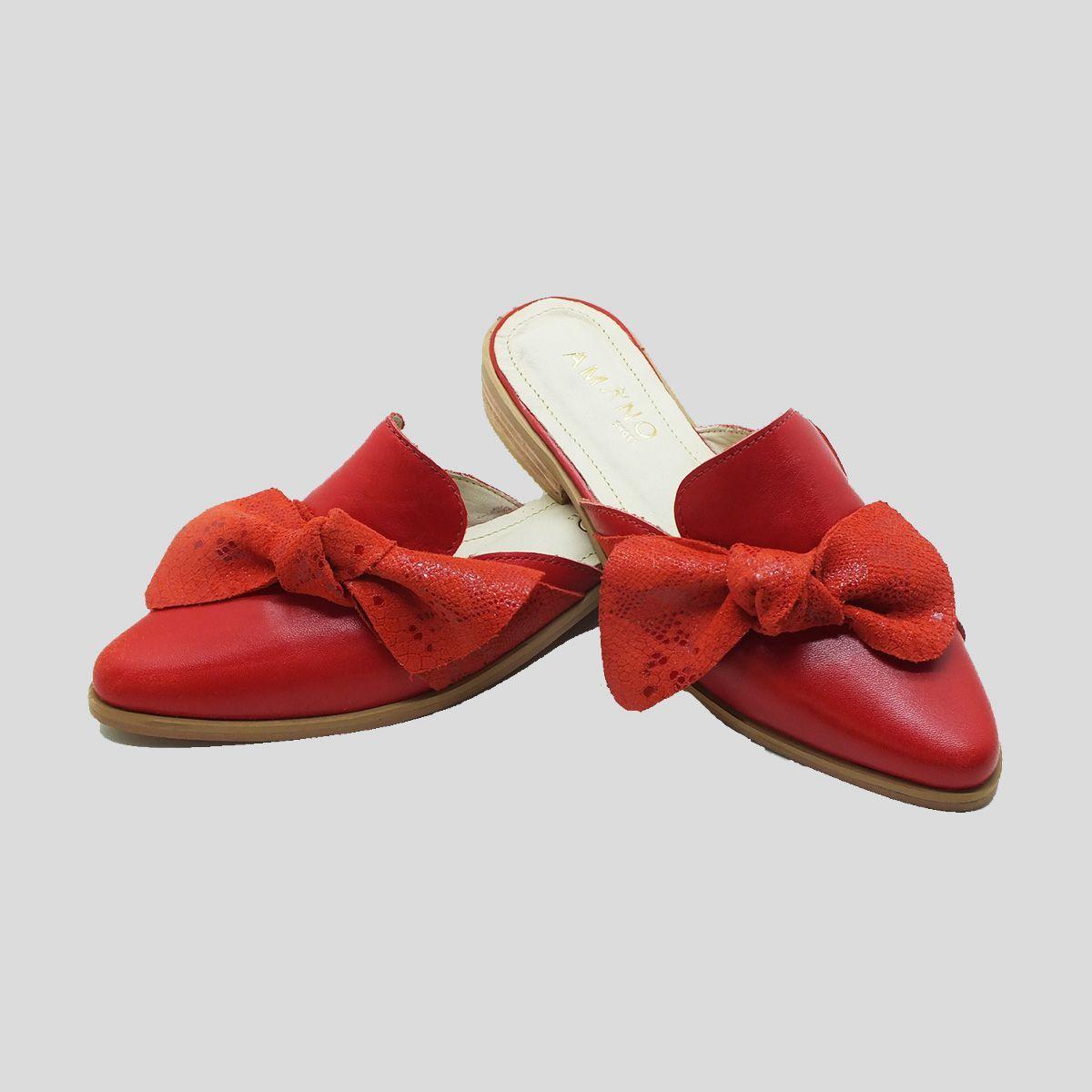 BABUCHA VALERIA ROJO AMANO SHOES-3