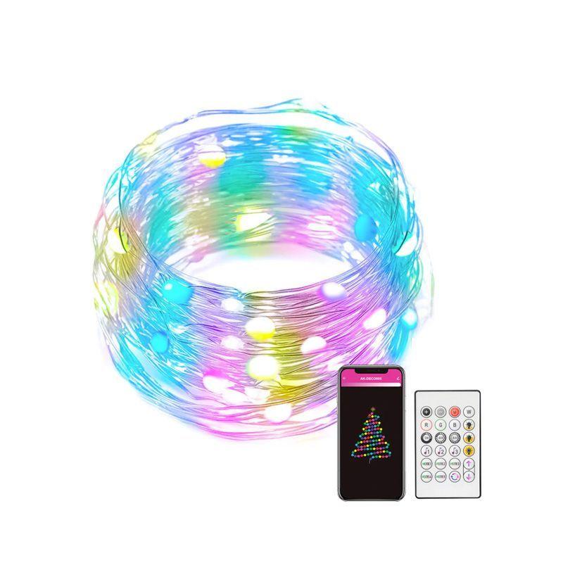 Guirnalda de Luces LED Decorativa Inteligente WiFi-0