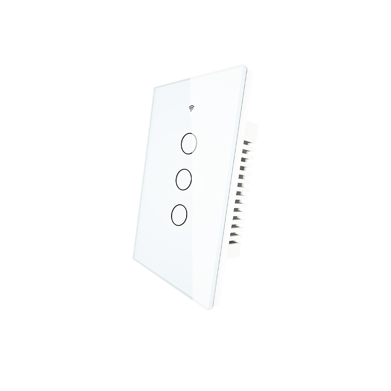 Interruptor Triple Inteligente Blanco Zigbee-1