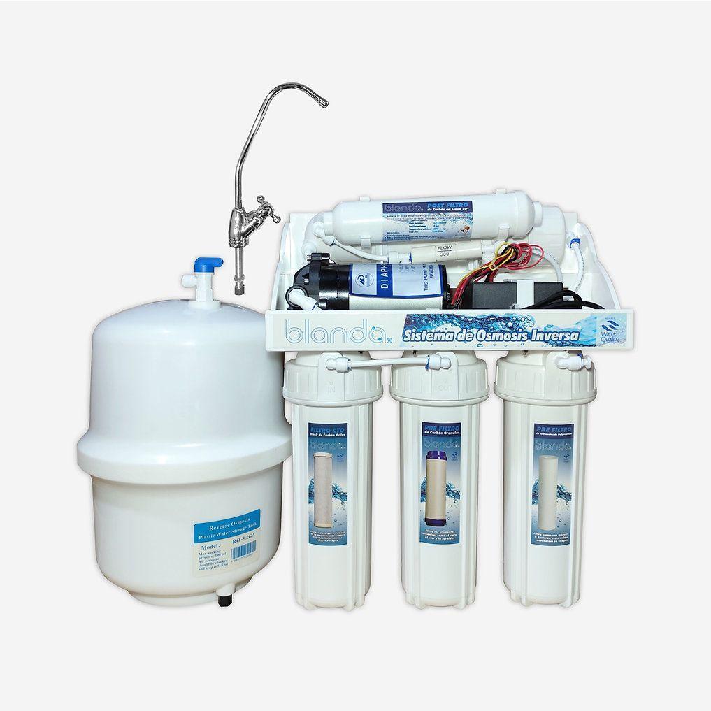 Purificador de agua osmosis inversa Blanda con bomba-5