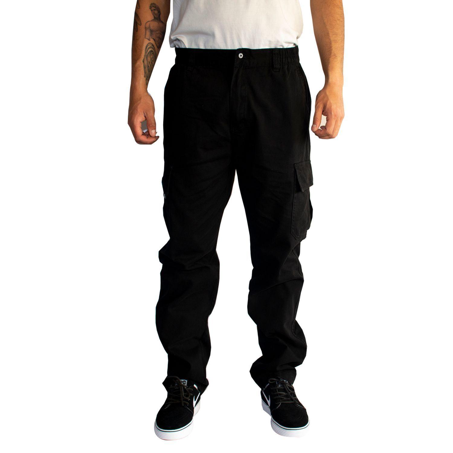 Cargo Pant negro Old Tree-0