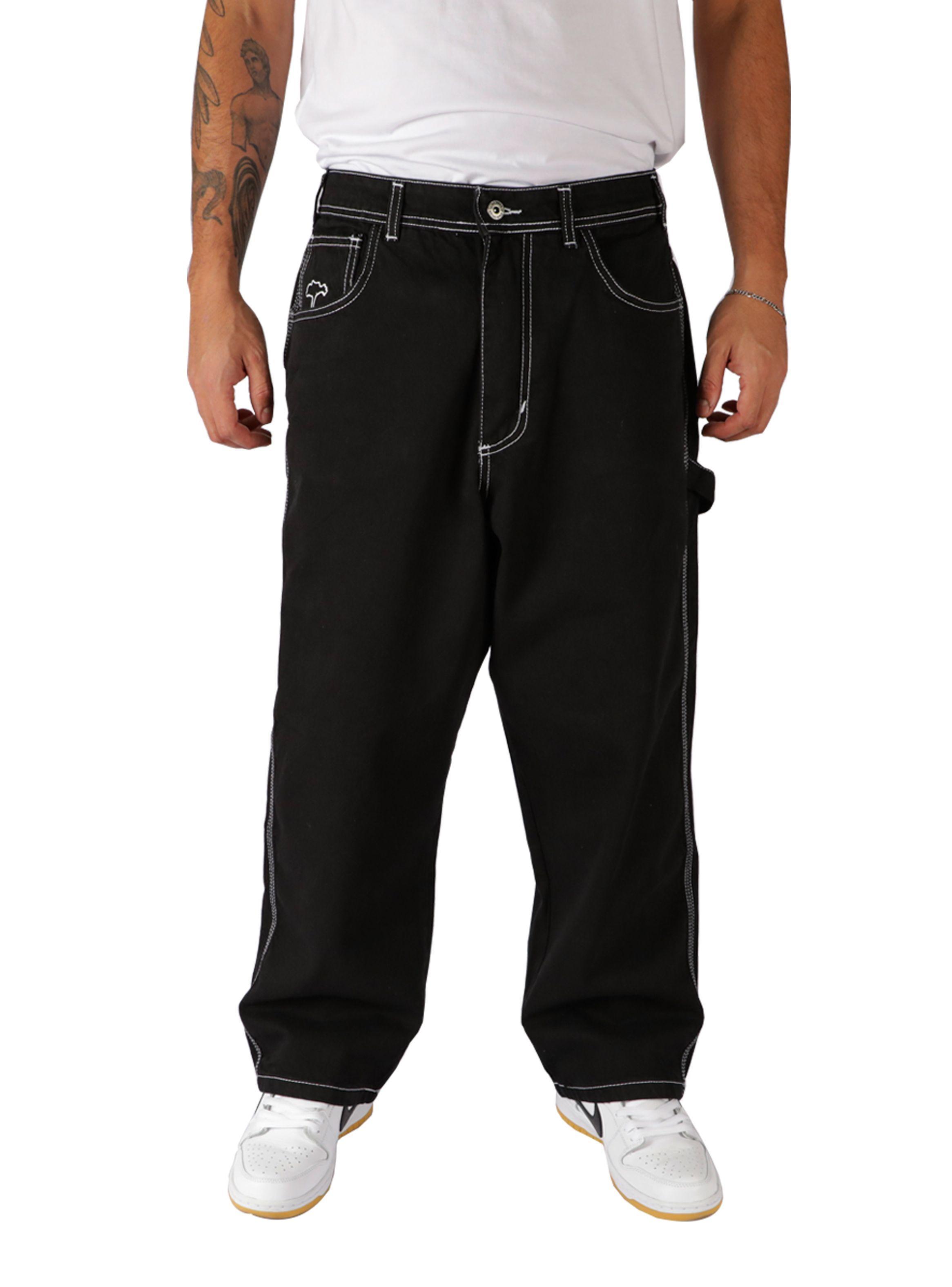 Jeans Carpenter Real Baggy Negro Contrast Old Tree-0