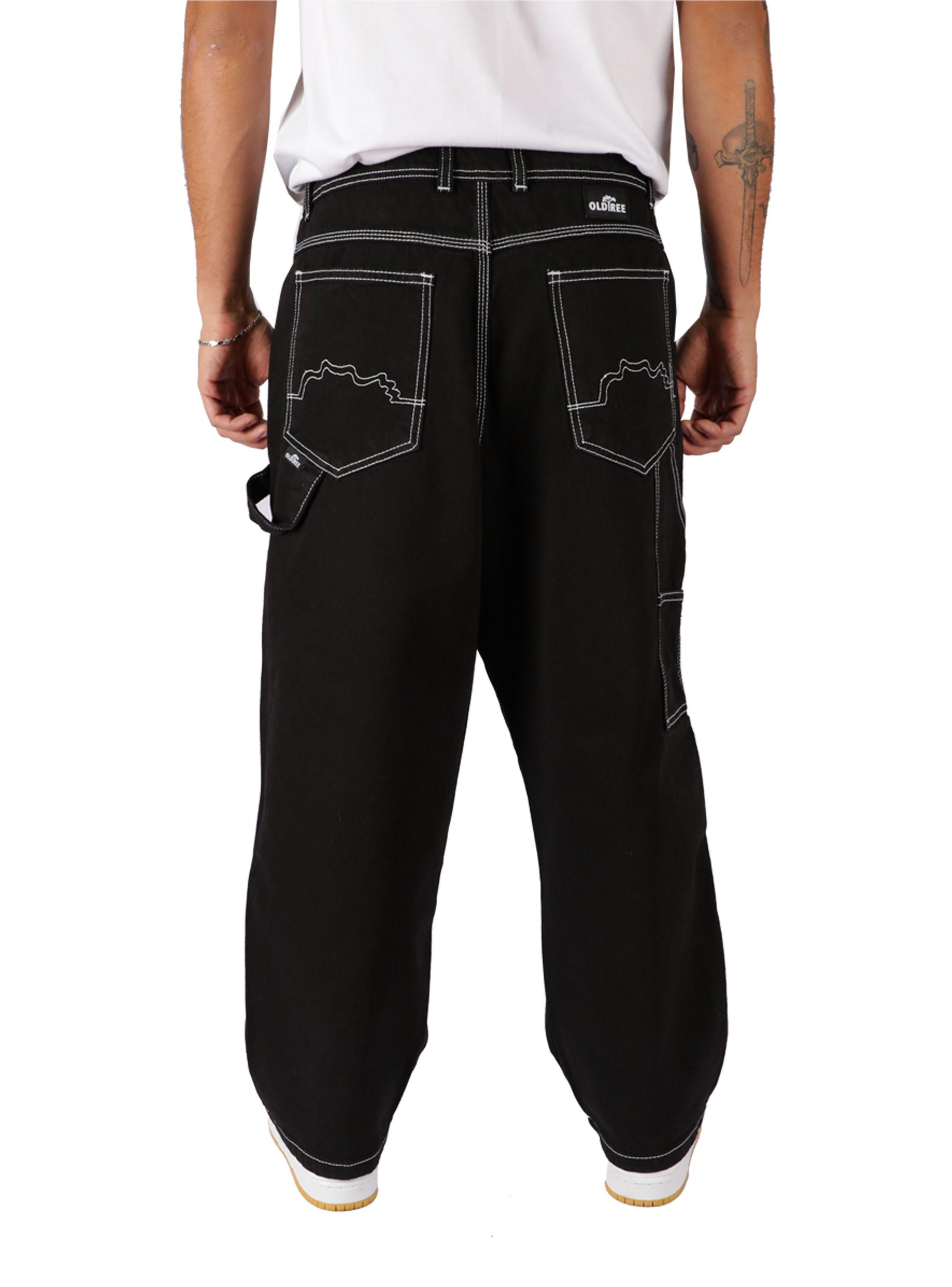 Jeans Carpenter Real Baggy Negro Contrast Old Tree-2