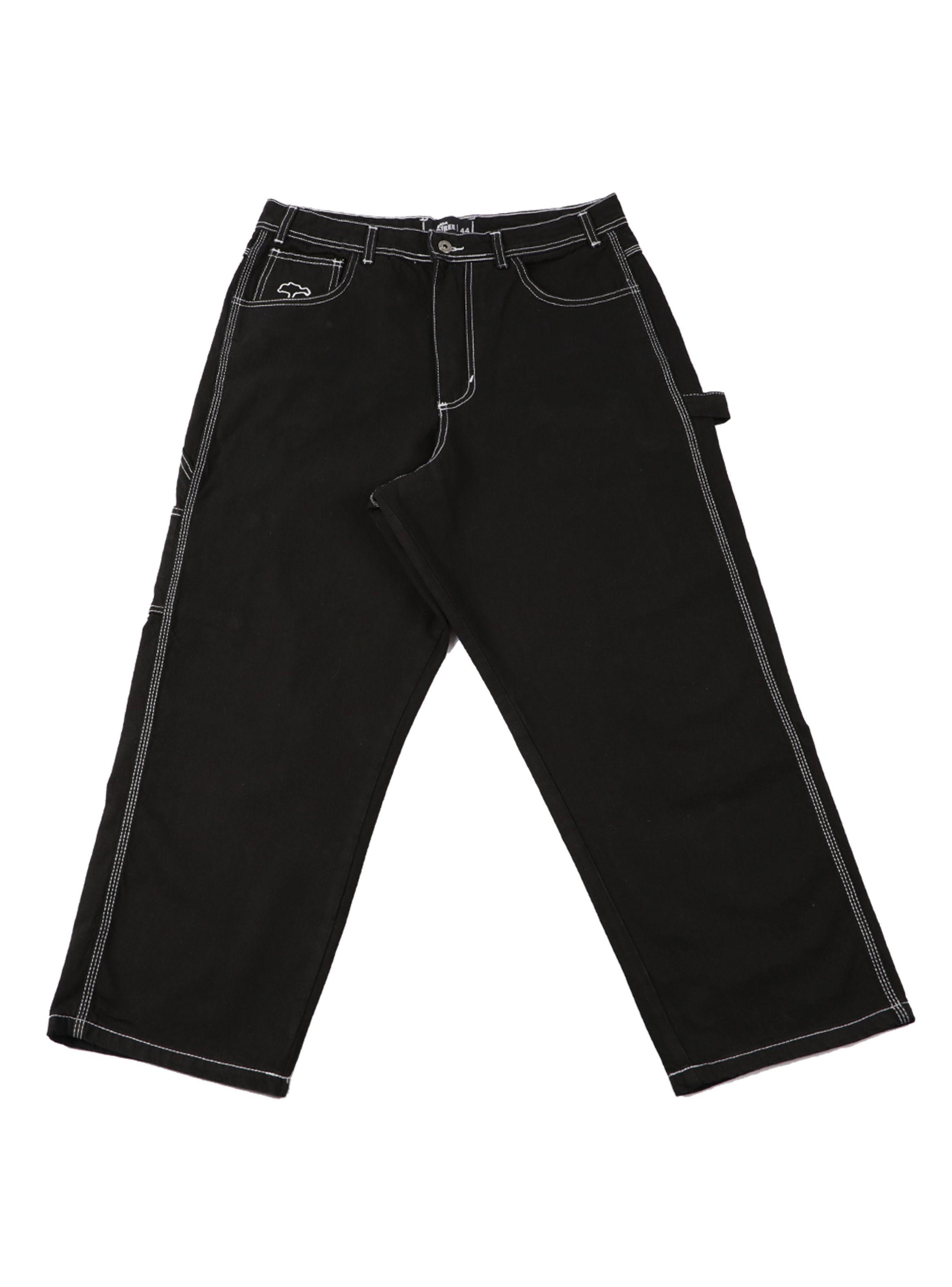 Jeans Carpenter Real Baggy Negro Contrast Old Tree-4