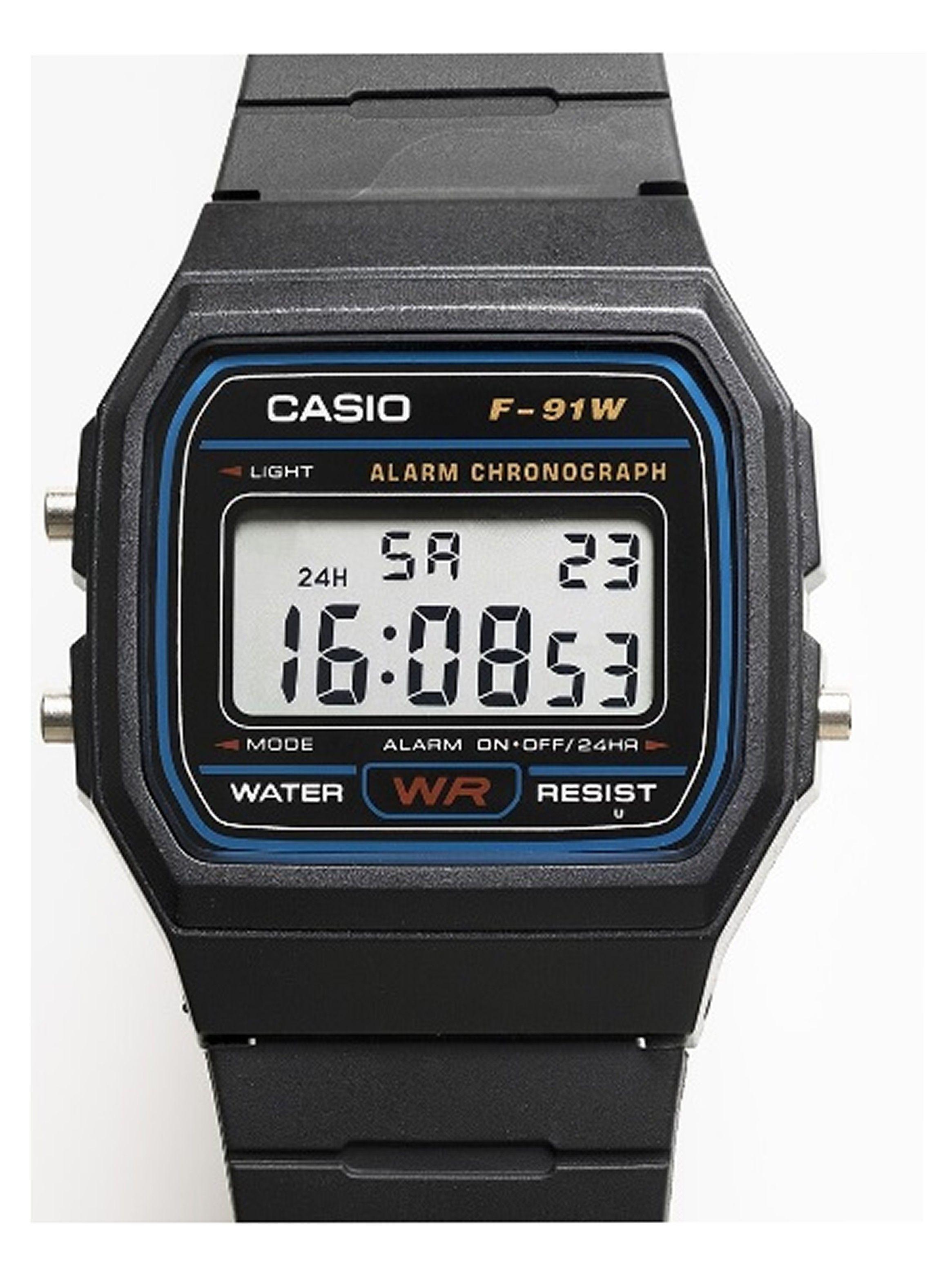 Reloj Casio Digital F 91w Cl sico Retro Original-1