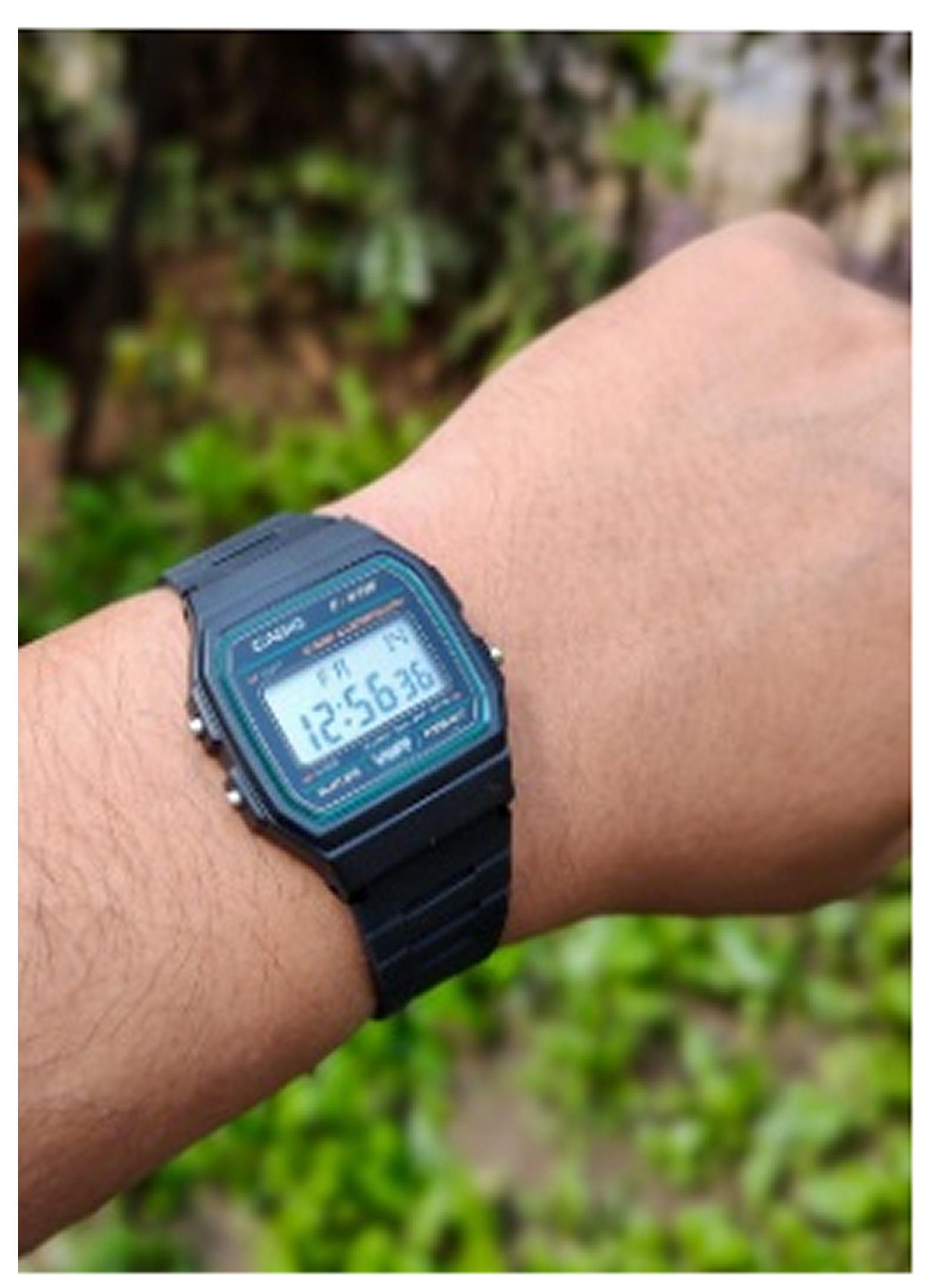 Reloj Casio Digital F 91w Cl sico Retro Original-3
