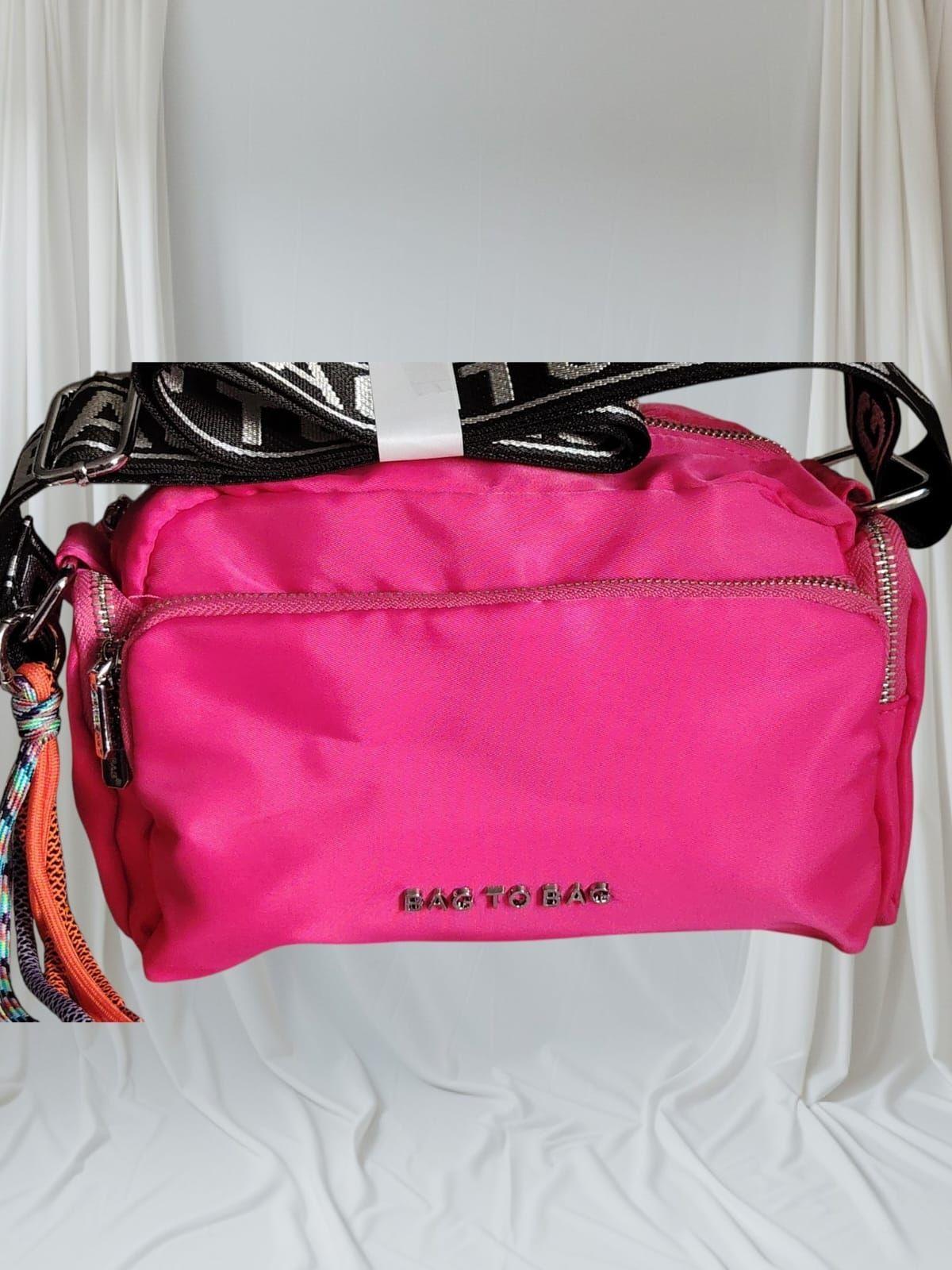 Cartera Cruzada Mujer Fucsia Multifuncional-4
