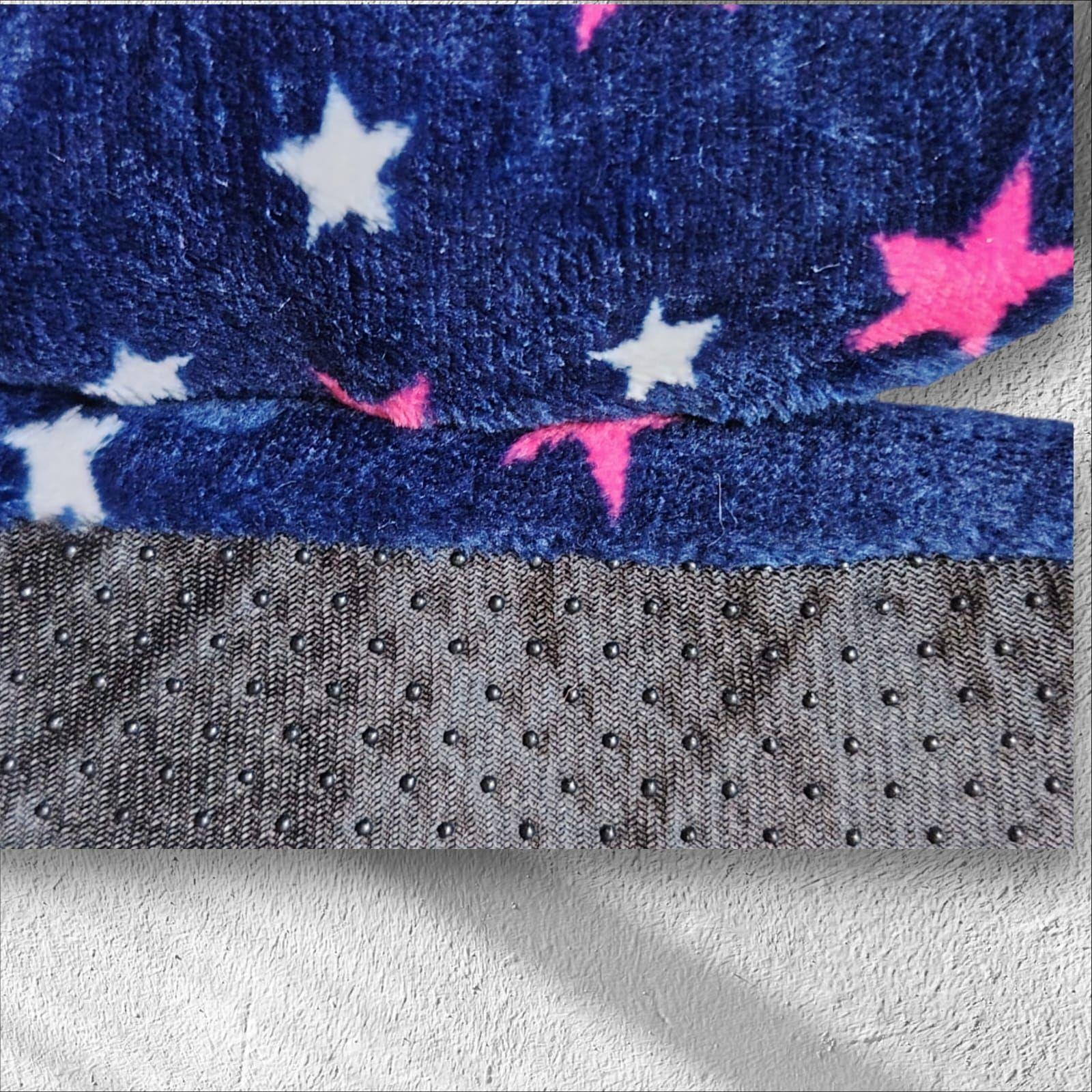 Pantuflas Pantumedias de Chiporro Mujer azul oscuro-3