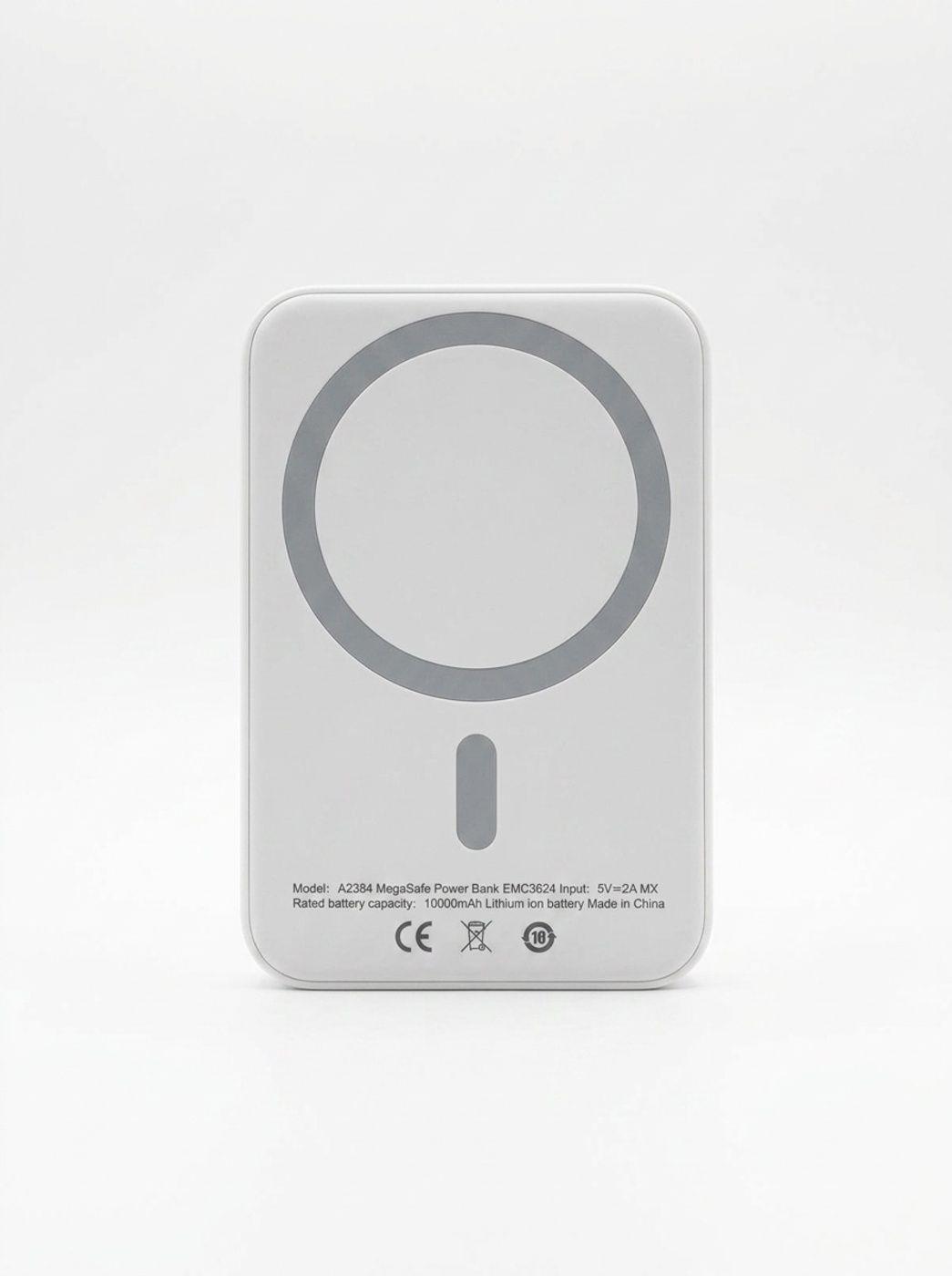 Cargador Inalambrico Magnetico Blanco-1