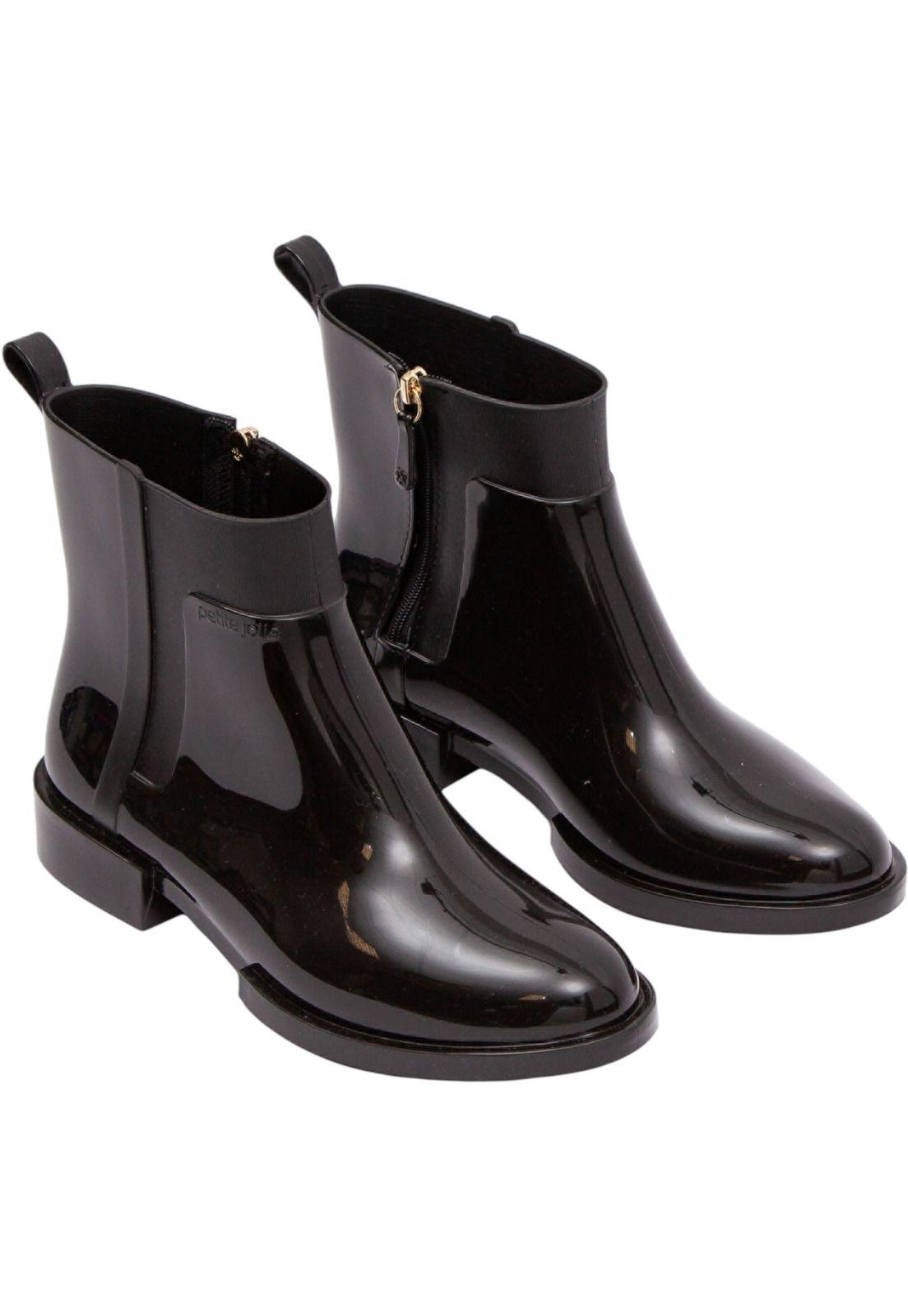 Botin Mujer Negro Lobe II Petite Jolie-1