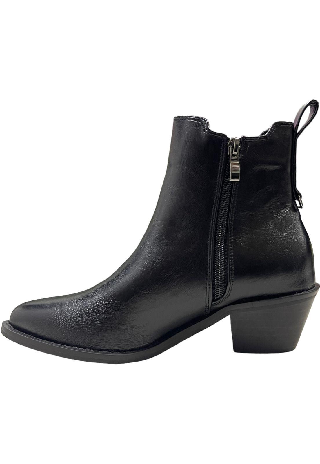 Botin Mujer Negro Lax Detogni-2