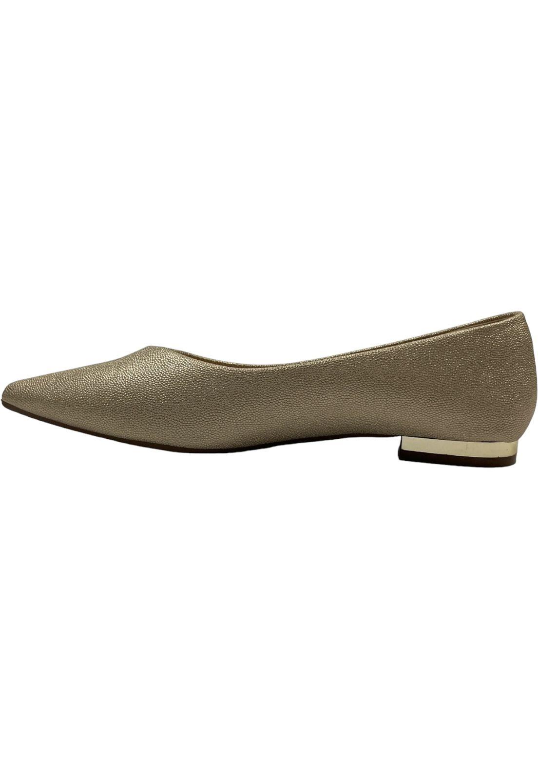Zapato Mujer Dorado Sisi Detogni-2