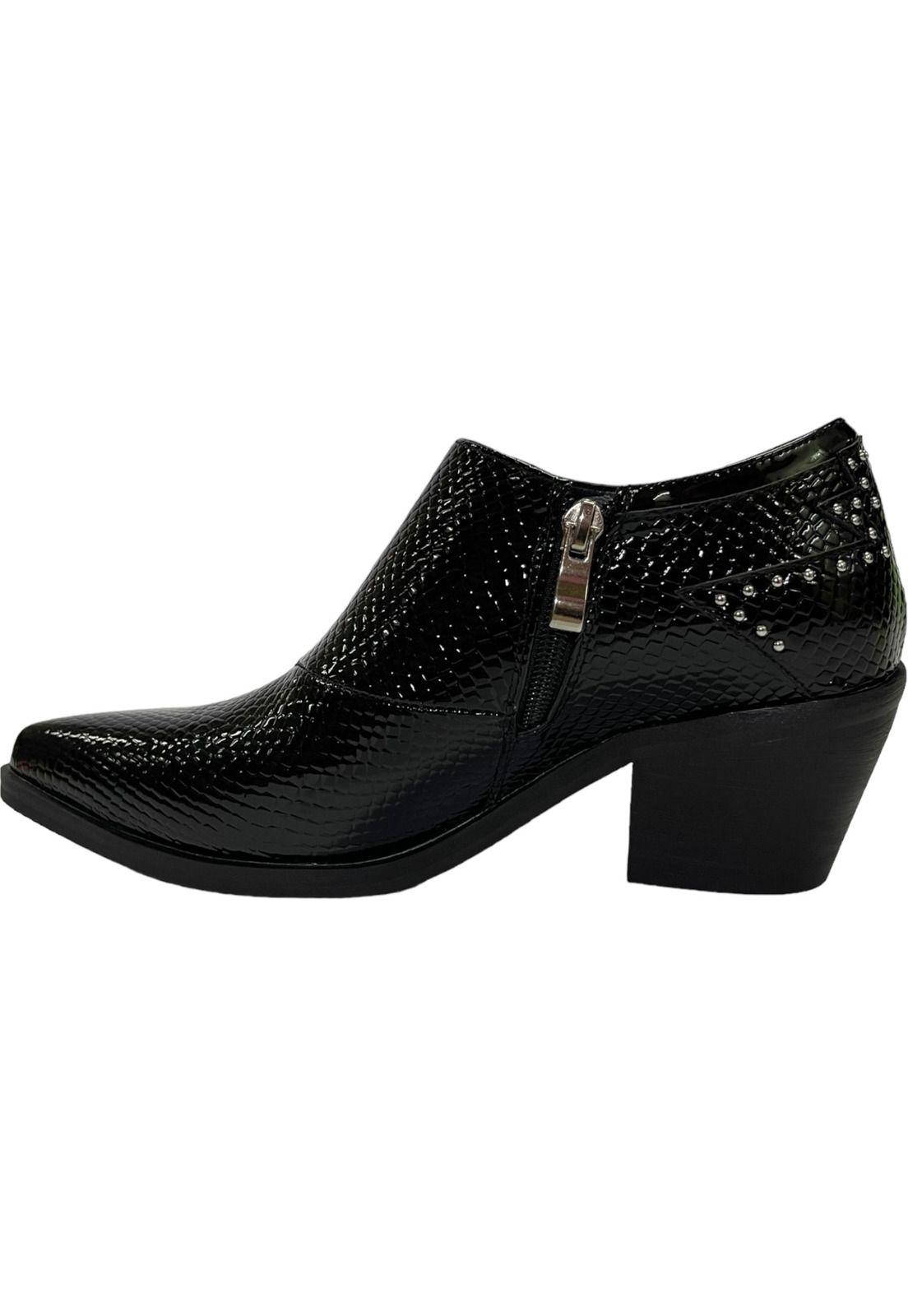 Botin Mujer Negro Ibiza II Detogni-2