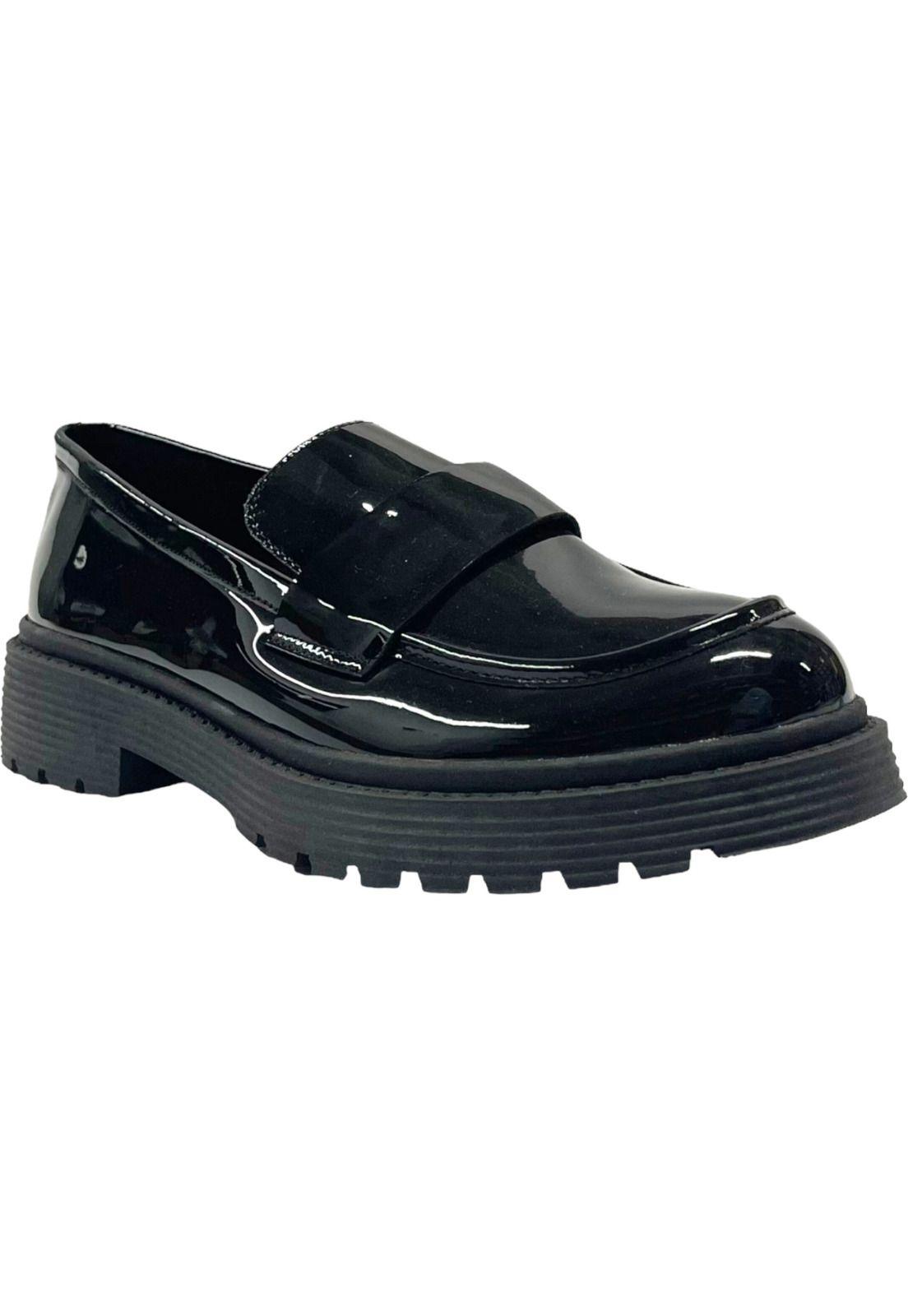 Mocasín Mujer Negro Roxana Detogni-1