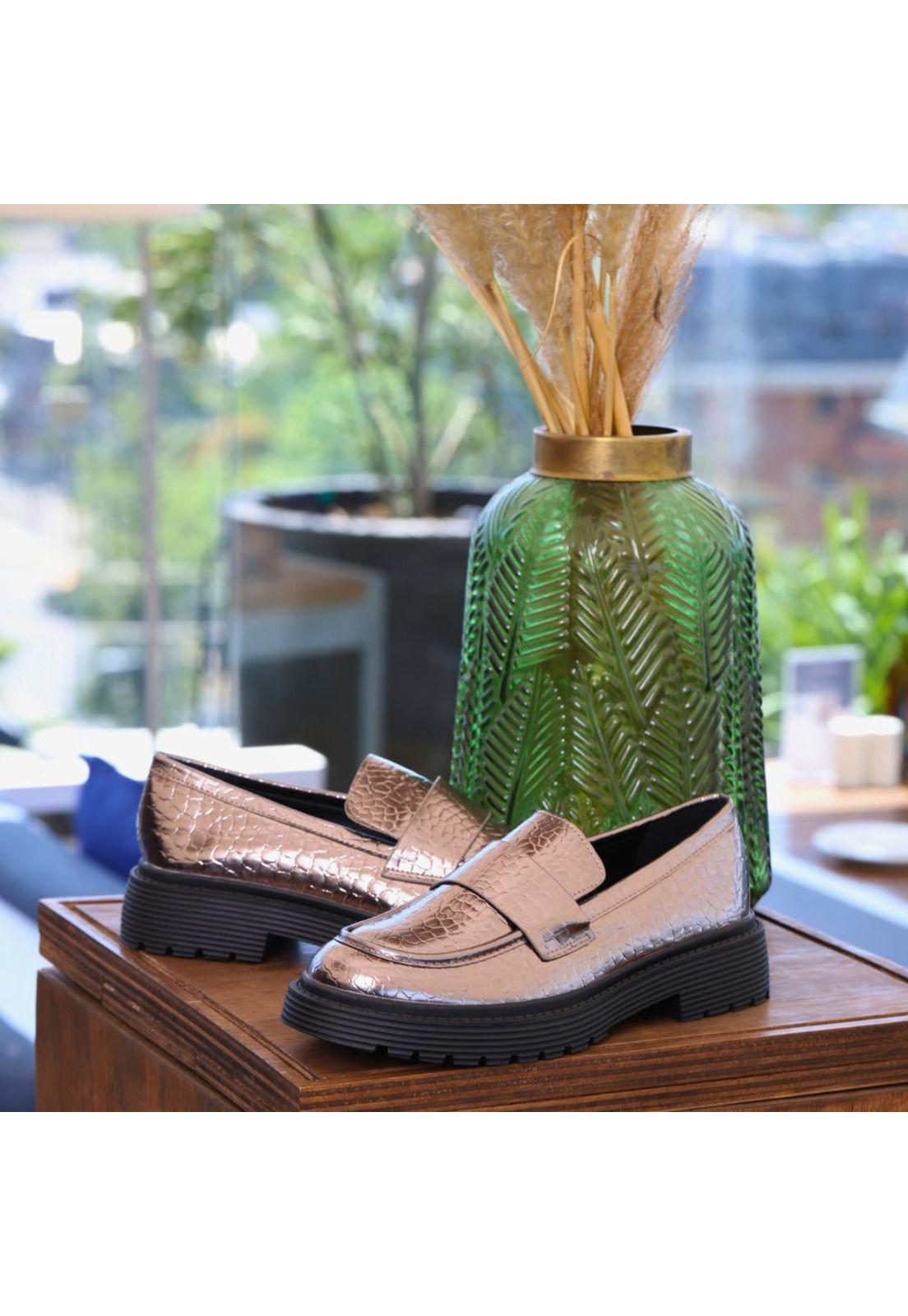 Zapato Mujer Pewter Roxana Detogni-1