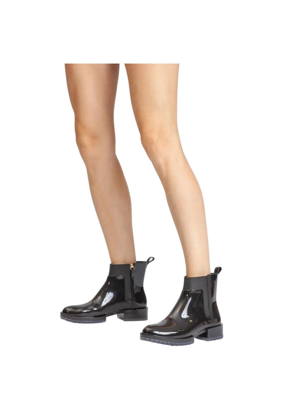 Botin Mujer PJ6649 Negro Petite Jolie-3