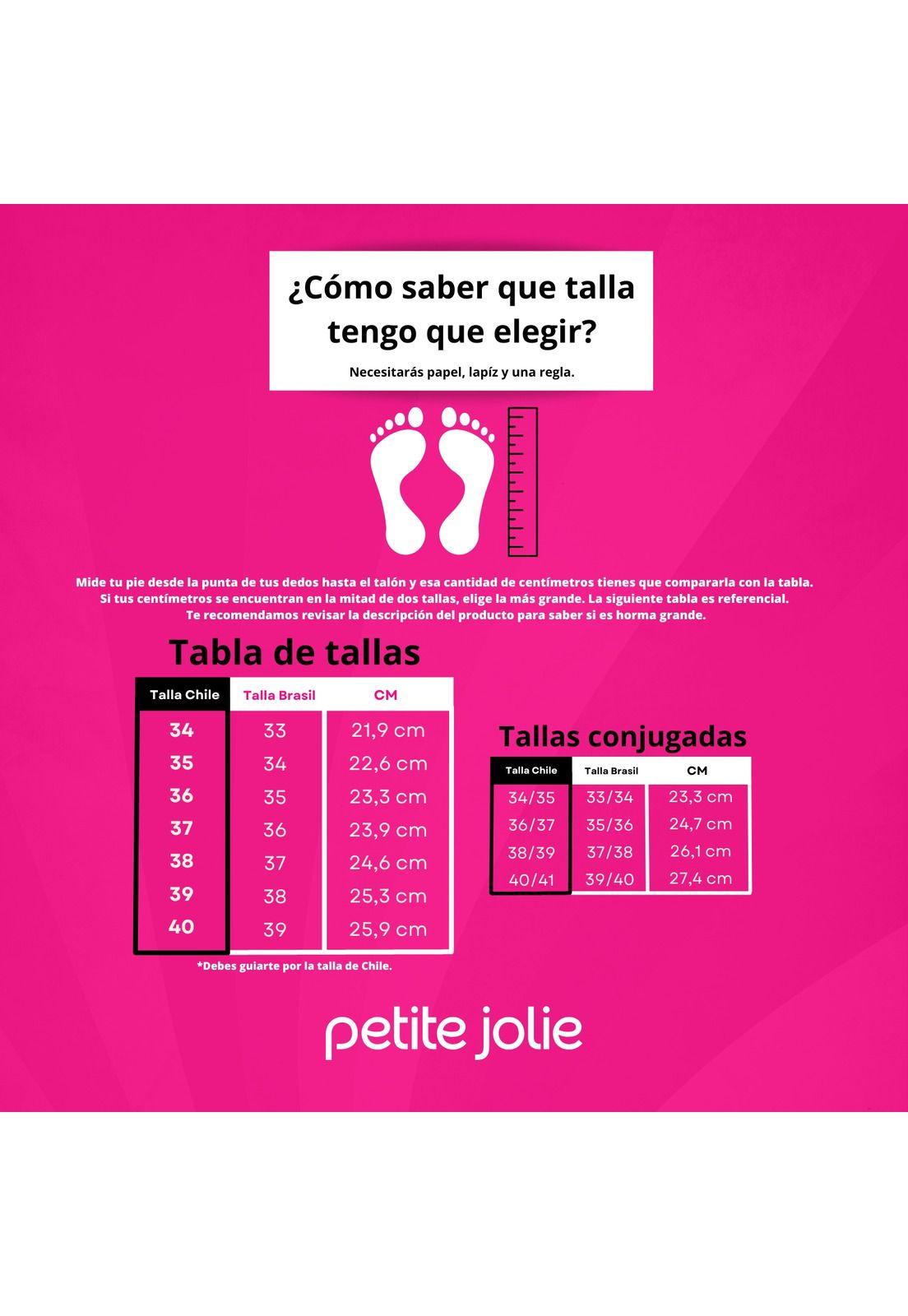 Sandalia Mujer Negro Hit Petite Jolie -4
