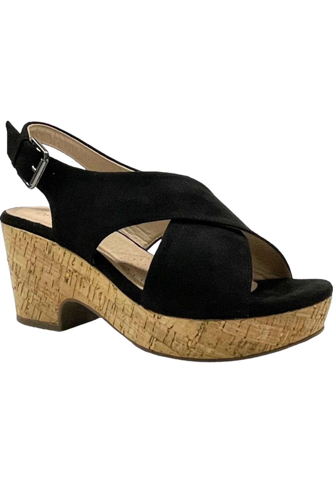 Sandalia Mujer Negro Mia Detogni-1