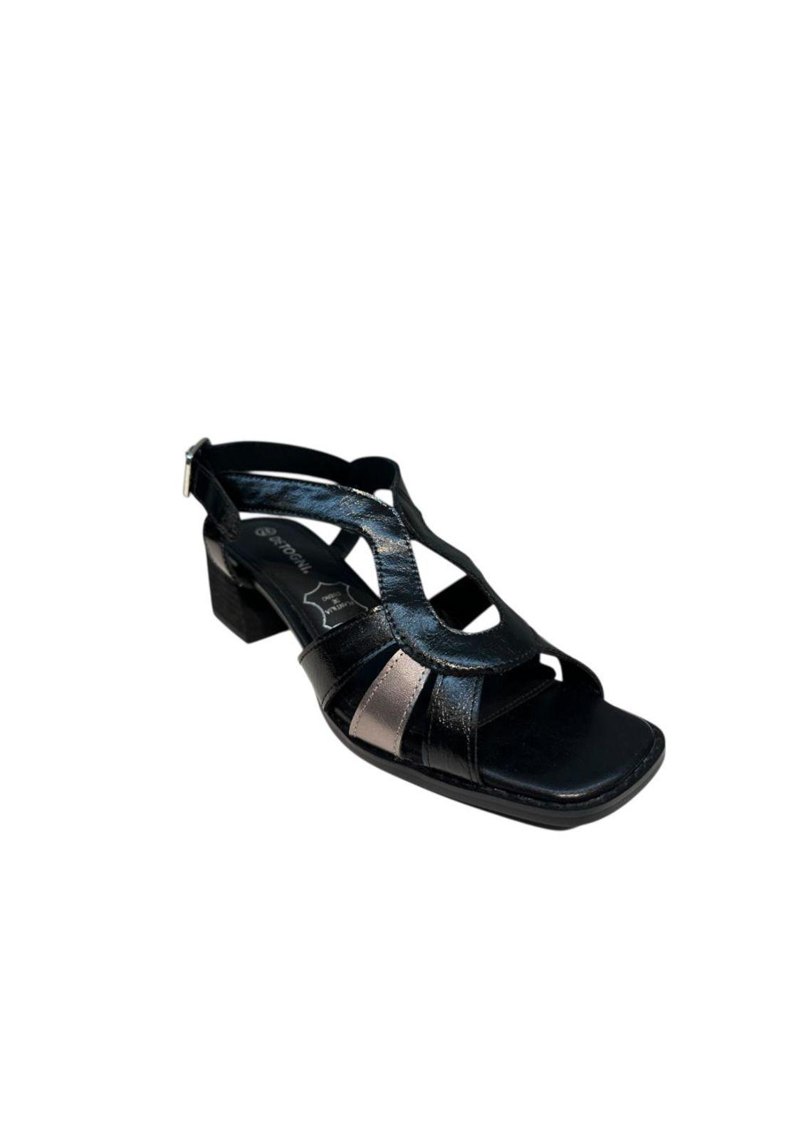 Sandalia Mujer  Negro Ailen Detogni-2