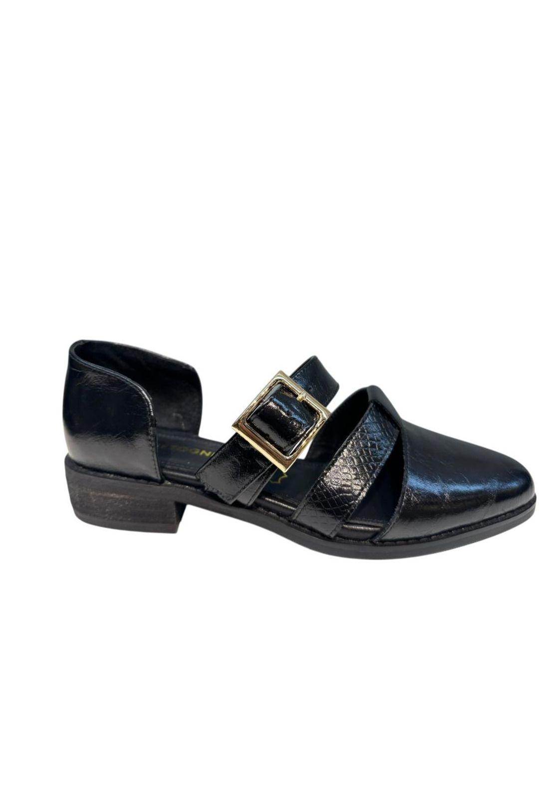 Sandalia Mujer  Negro  Antonia Detogni-1