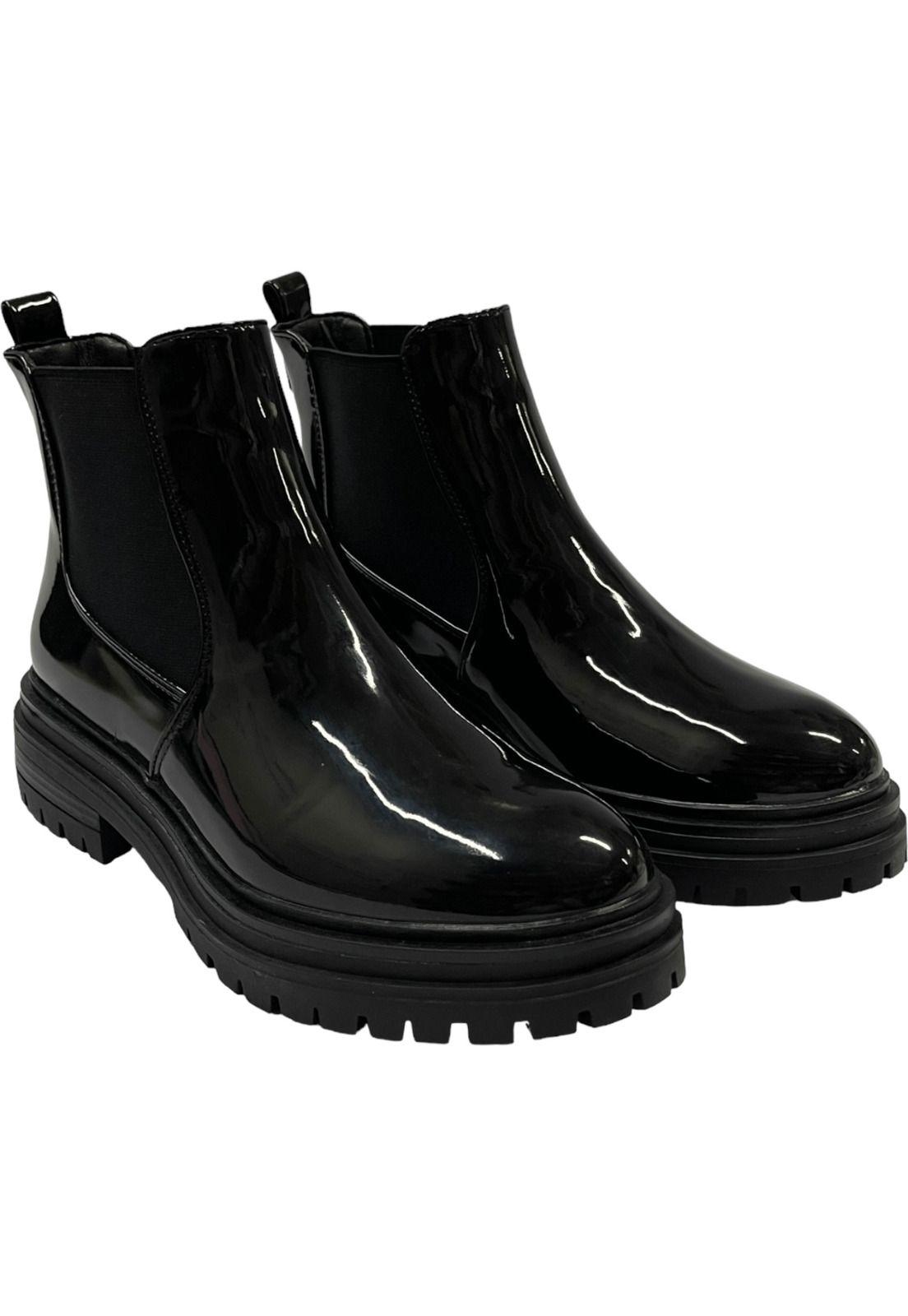 Botin Mujer Negro Oporto Detogni-3