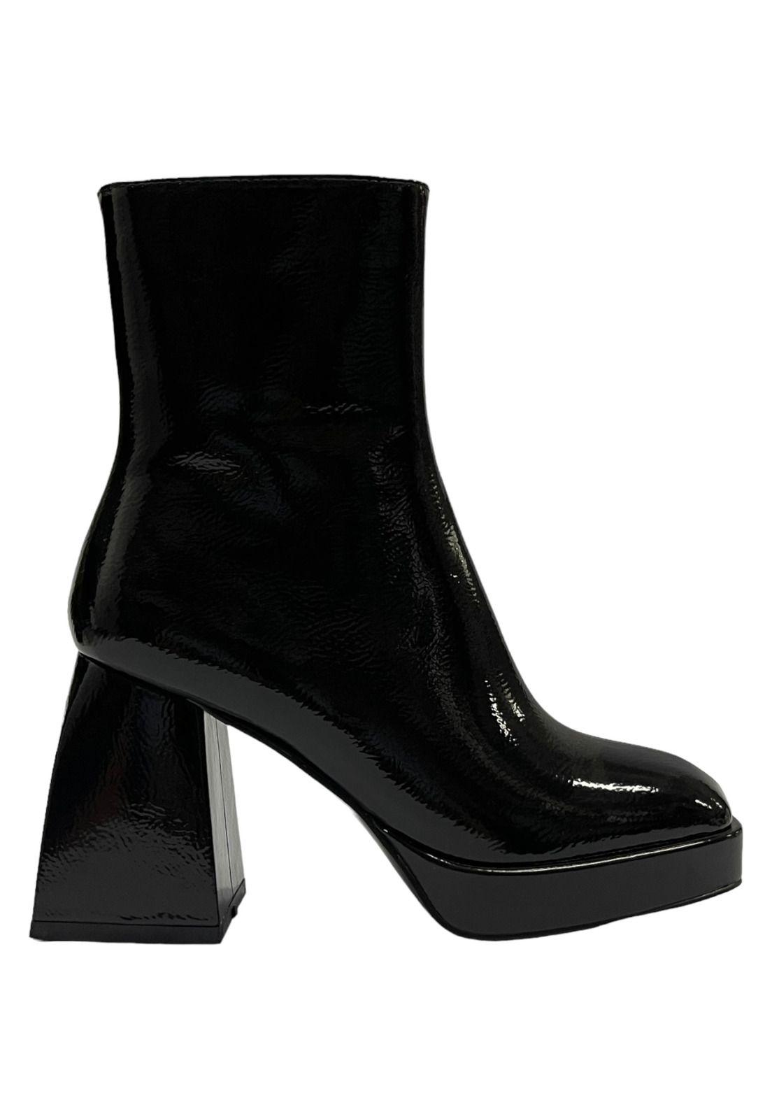Botin Mujer Negro Cadíz Detogni-0