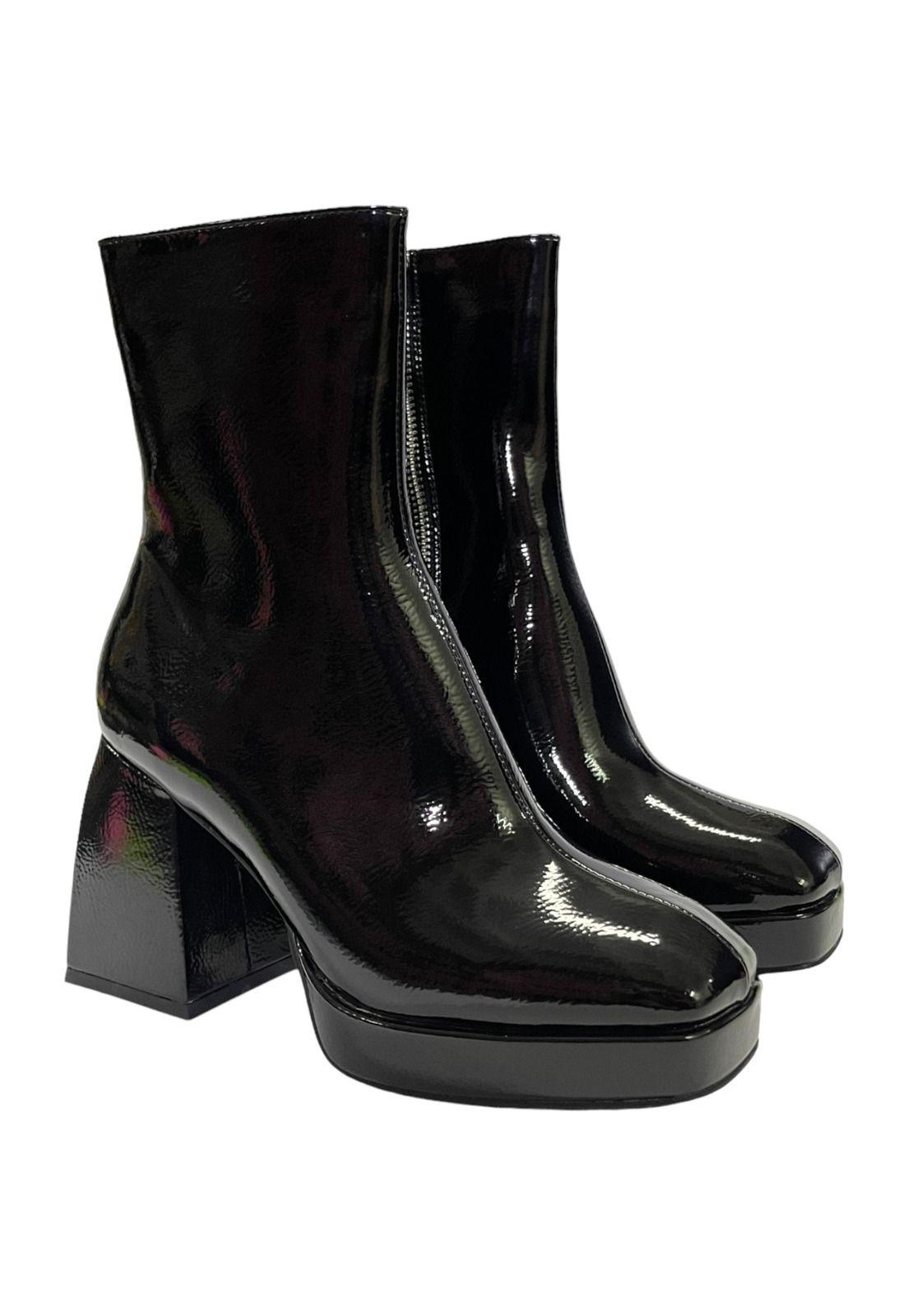Botin Mujer Negro Cadíz Detogni-3