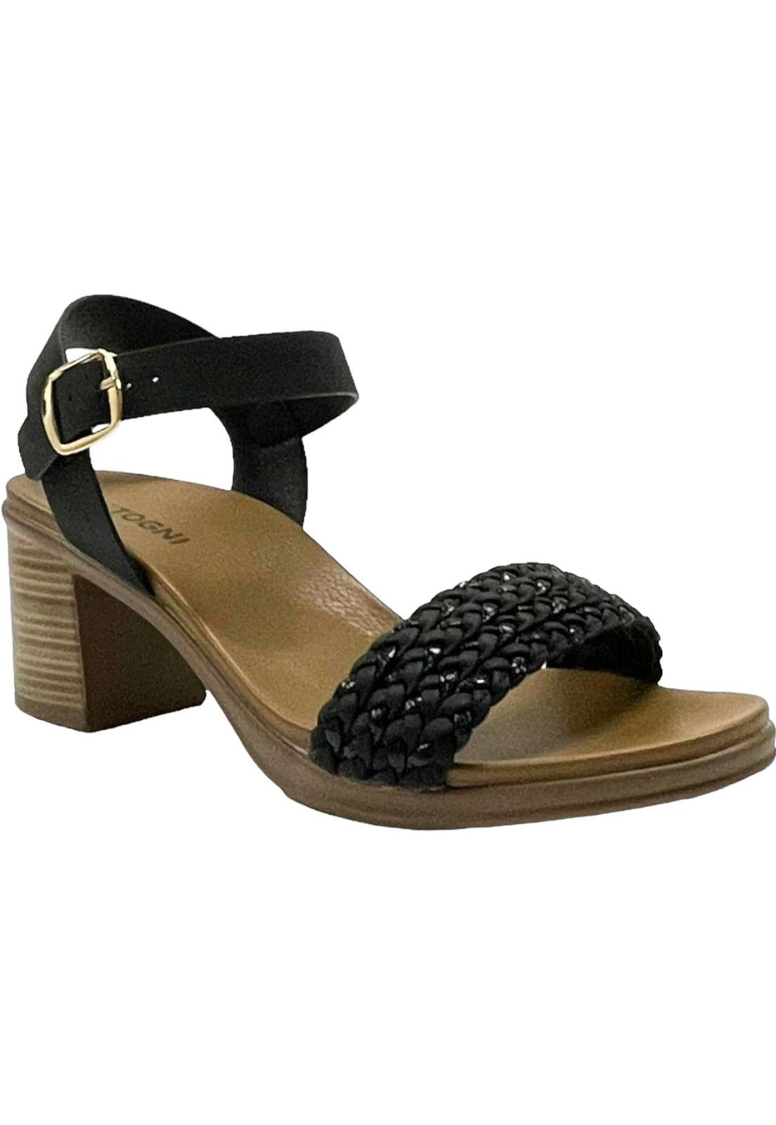 Sandalia Mujer Negro Natalia Detogni-1