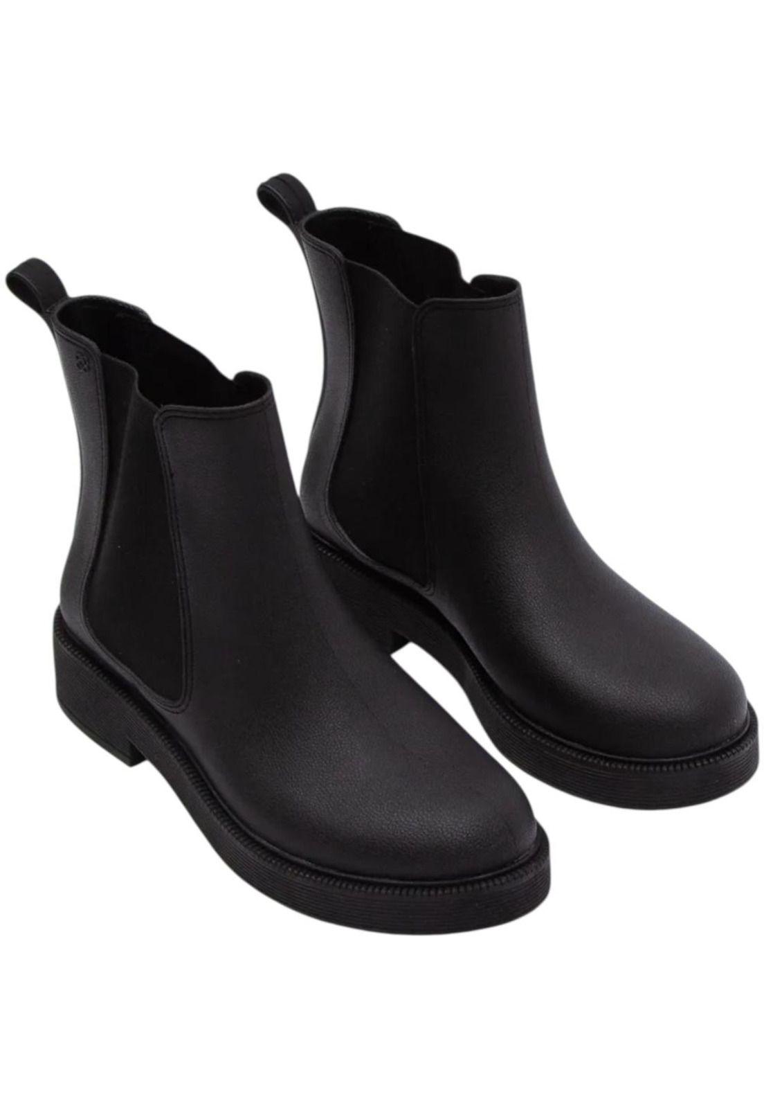 Botin Mujer PJ7129 Negro Petite Jolie-2