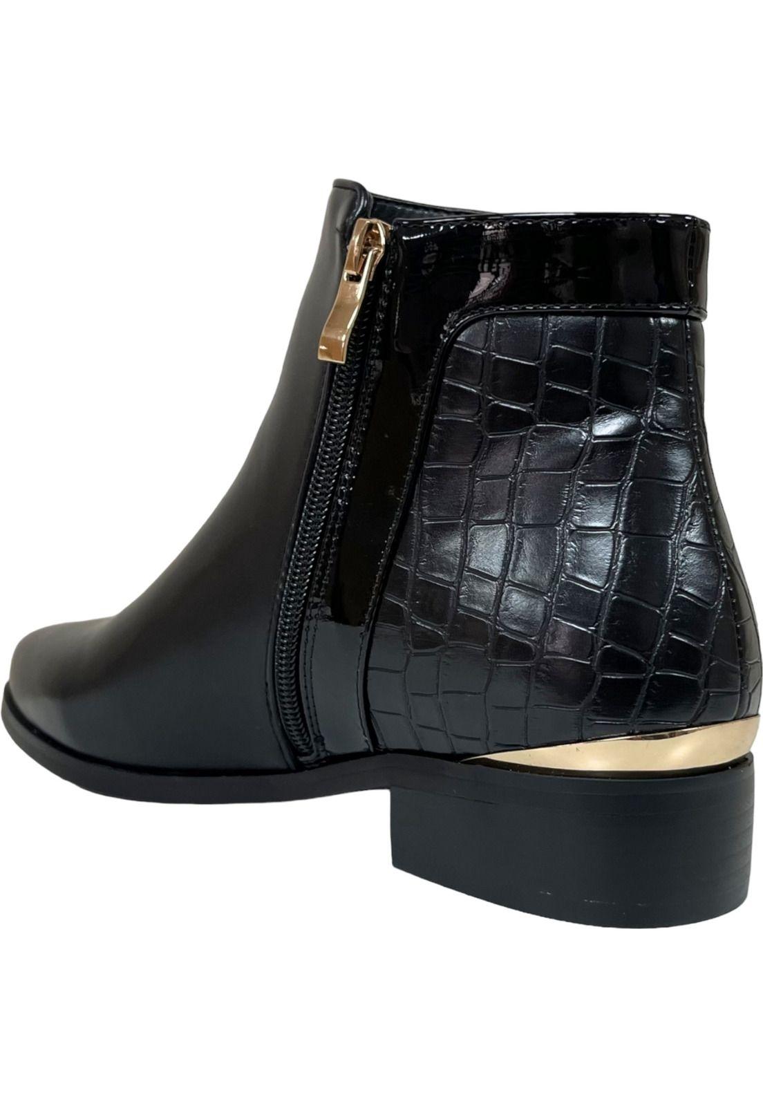 Botin Mujer Negro Burgos Detogni-3